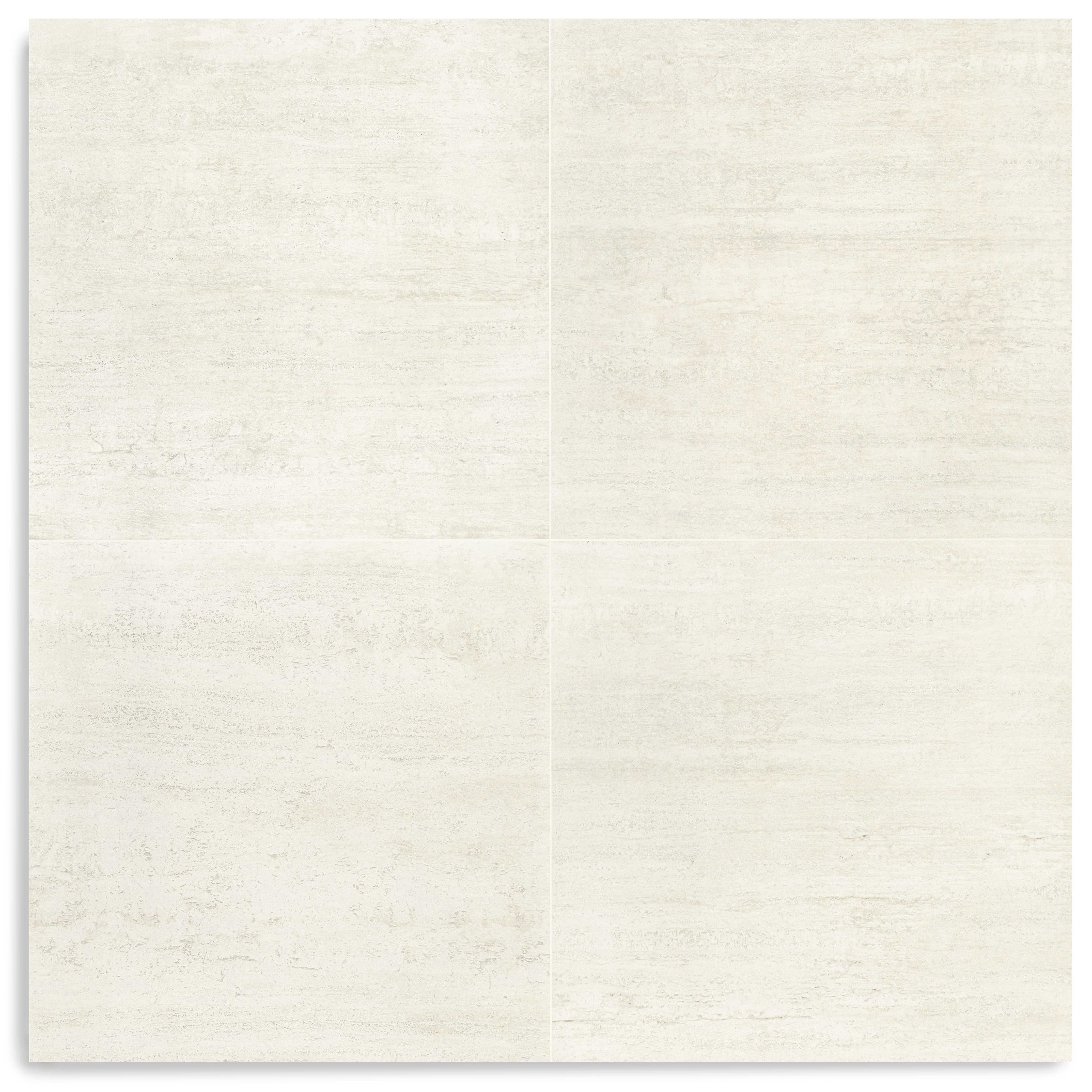 Travertino 3D Matte Porcelain Tile with soft beige and white tones featuring subtle natural texture from Stone Editions Porcelain Tile collection