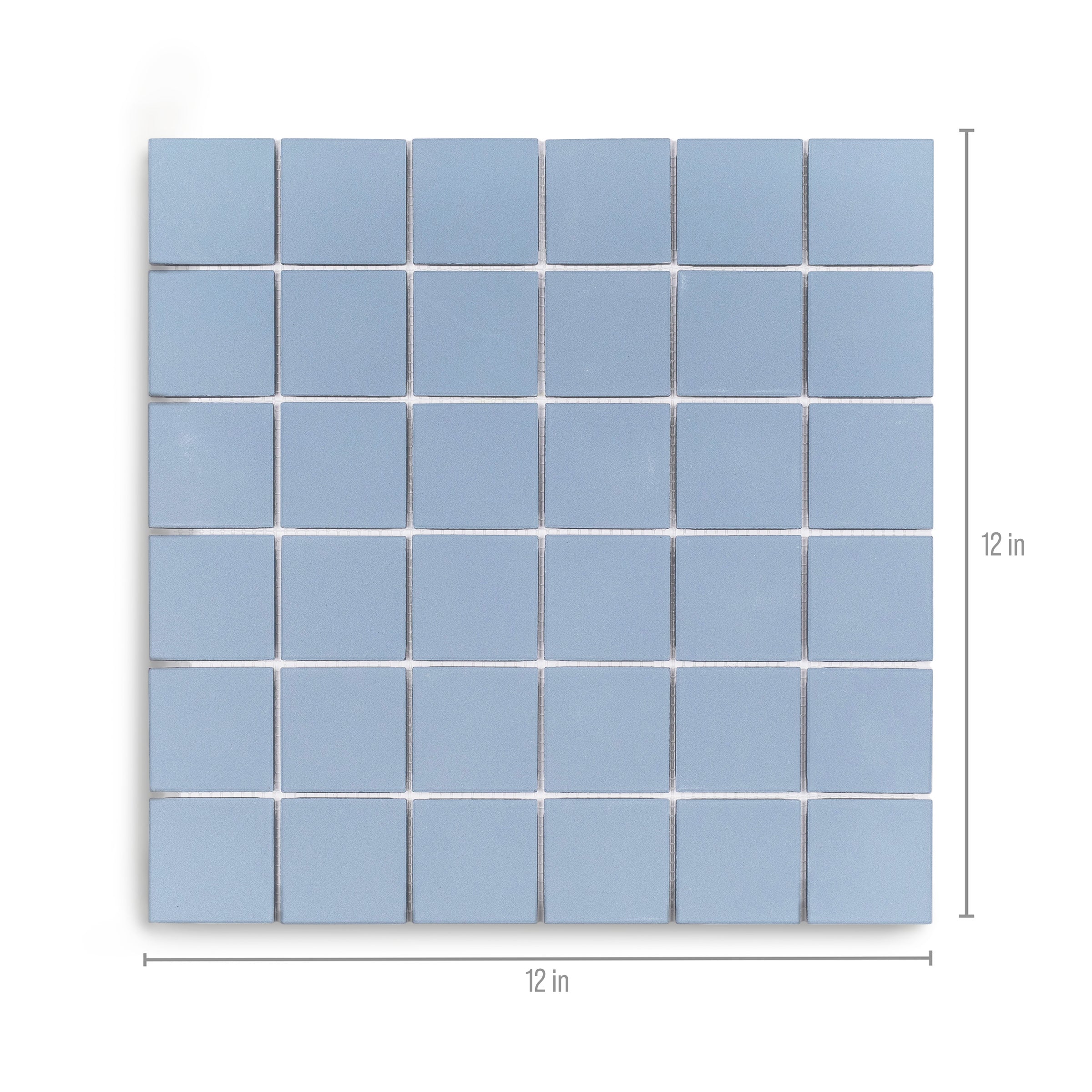 Blue 2x2 Forma Porcelain Mosaic