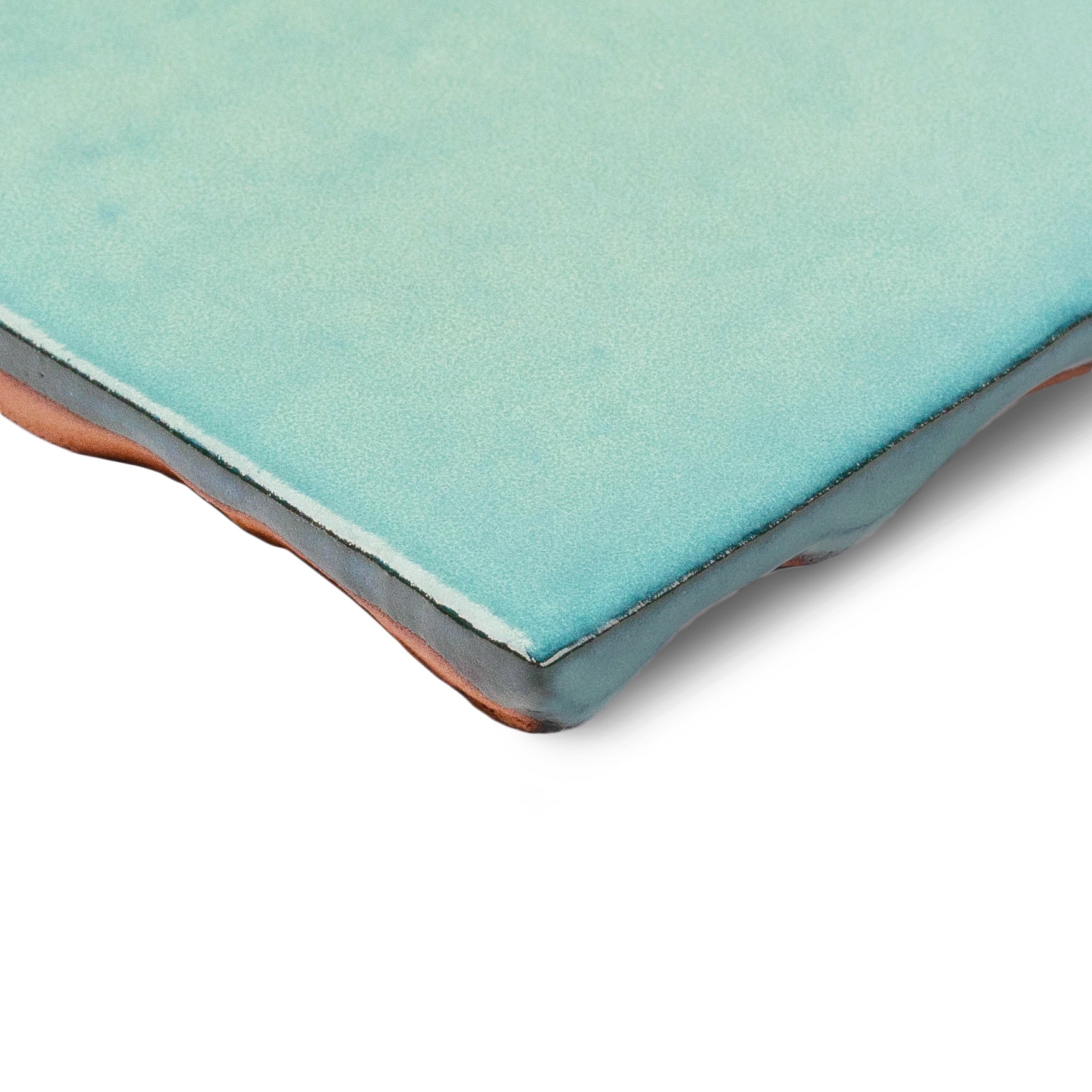 Turquoise Glossy Ceramic Tile