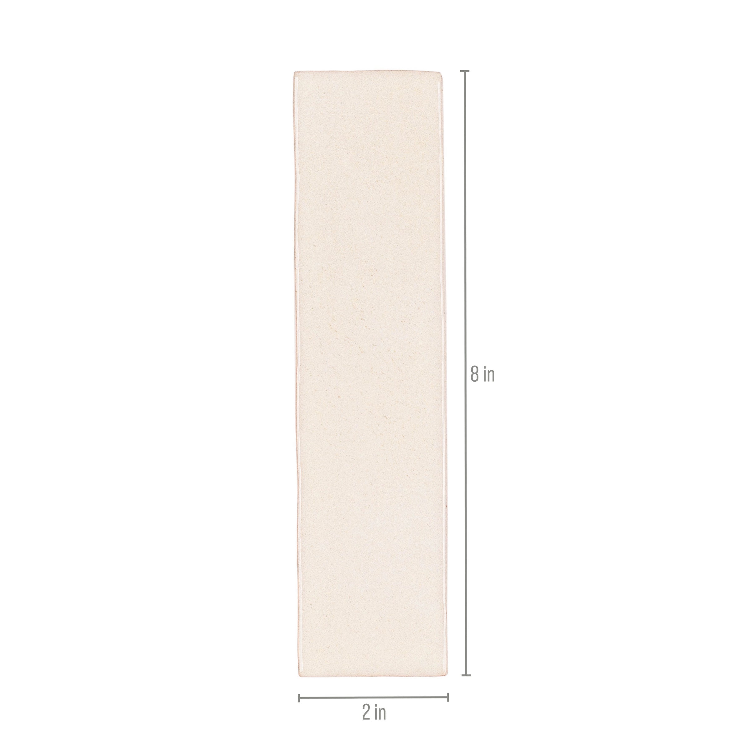 Bone Glossy Ceramic Tile in beige small format with glossy finish from Small Format Tiles and Zel Glazed Ceramic Tiles collections