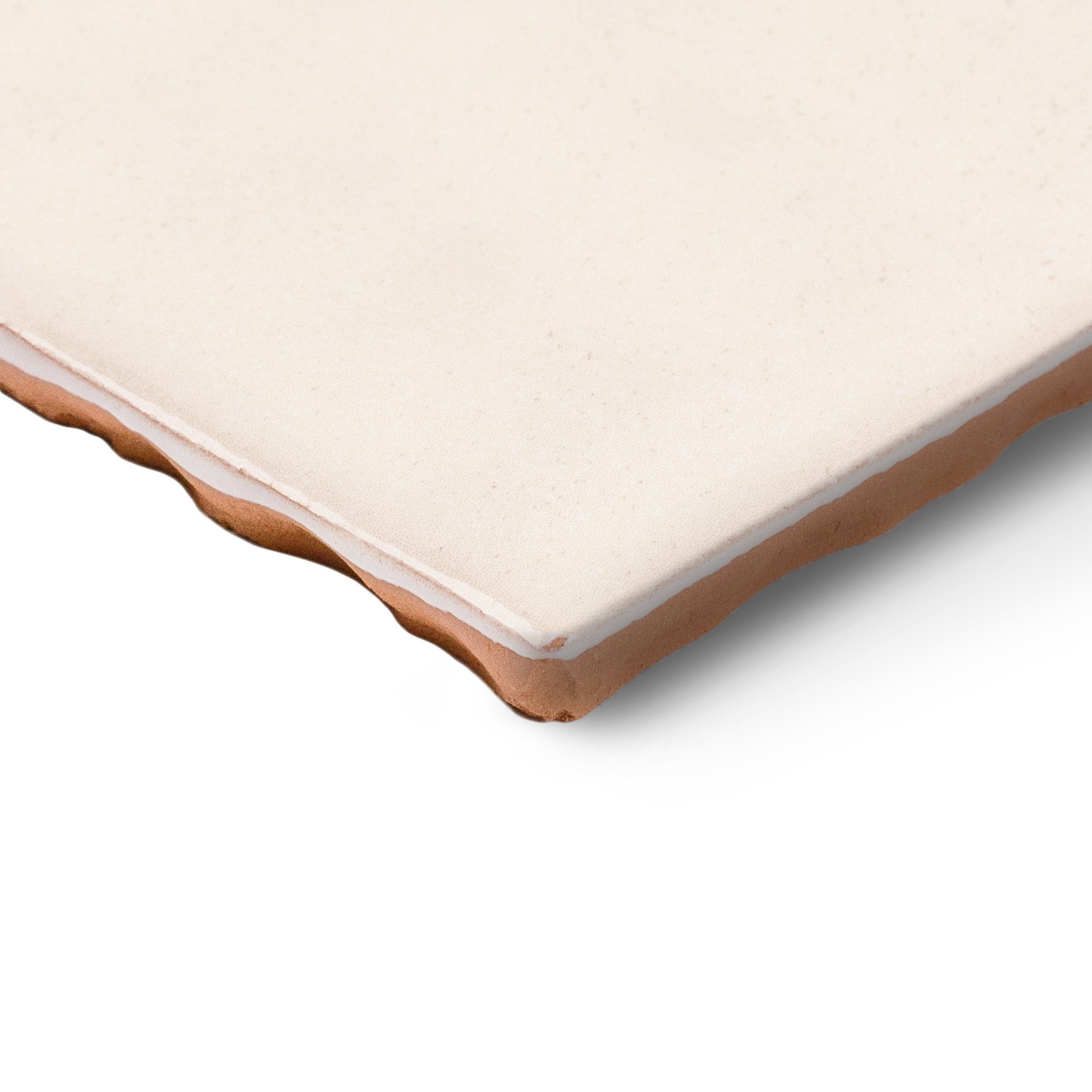 Bone 4x4 Glossy Ceramic Tile
