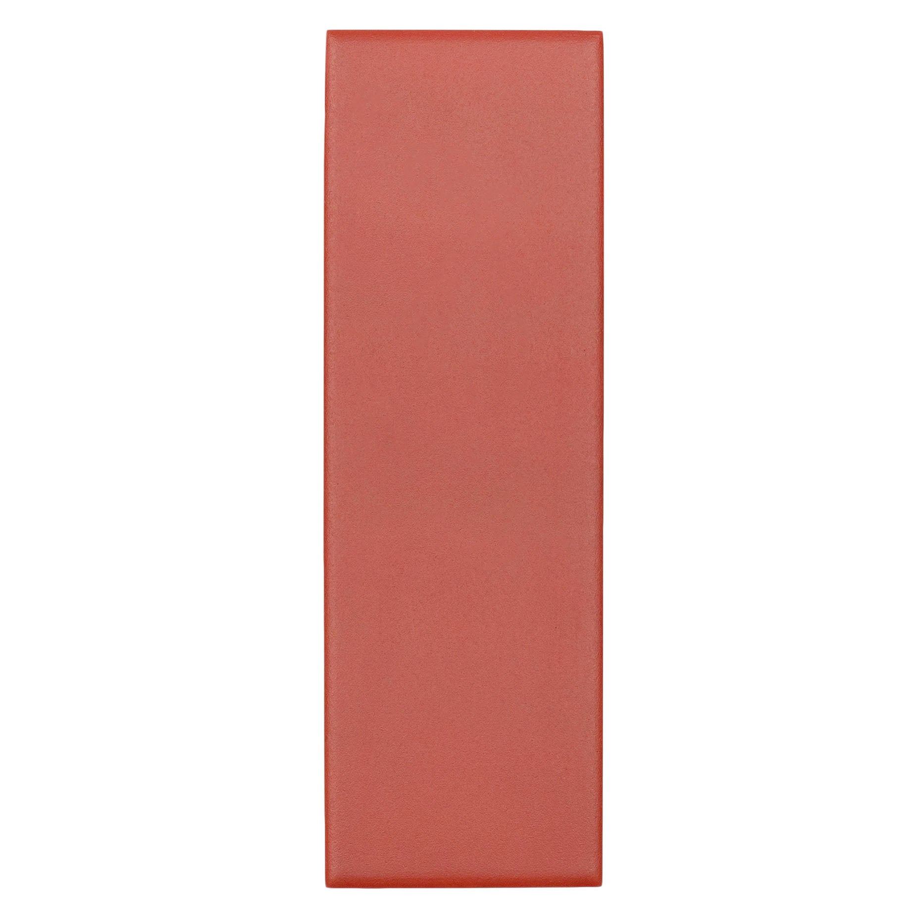 Cinnamon 2x6 Matte Porcelain Tile Sample in deep terracotta red from Porcelain SAMPLES ONLY collection