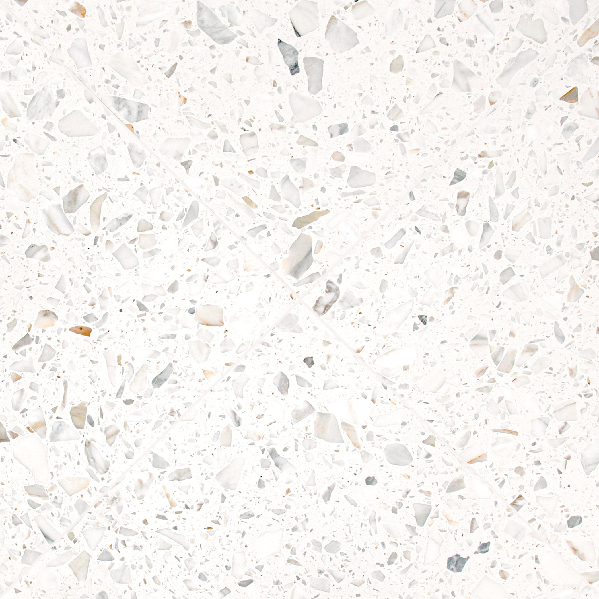 Calacatta Honed Italian Terrazzo Tile