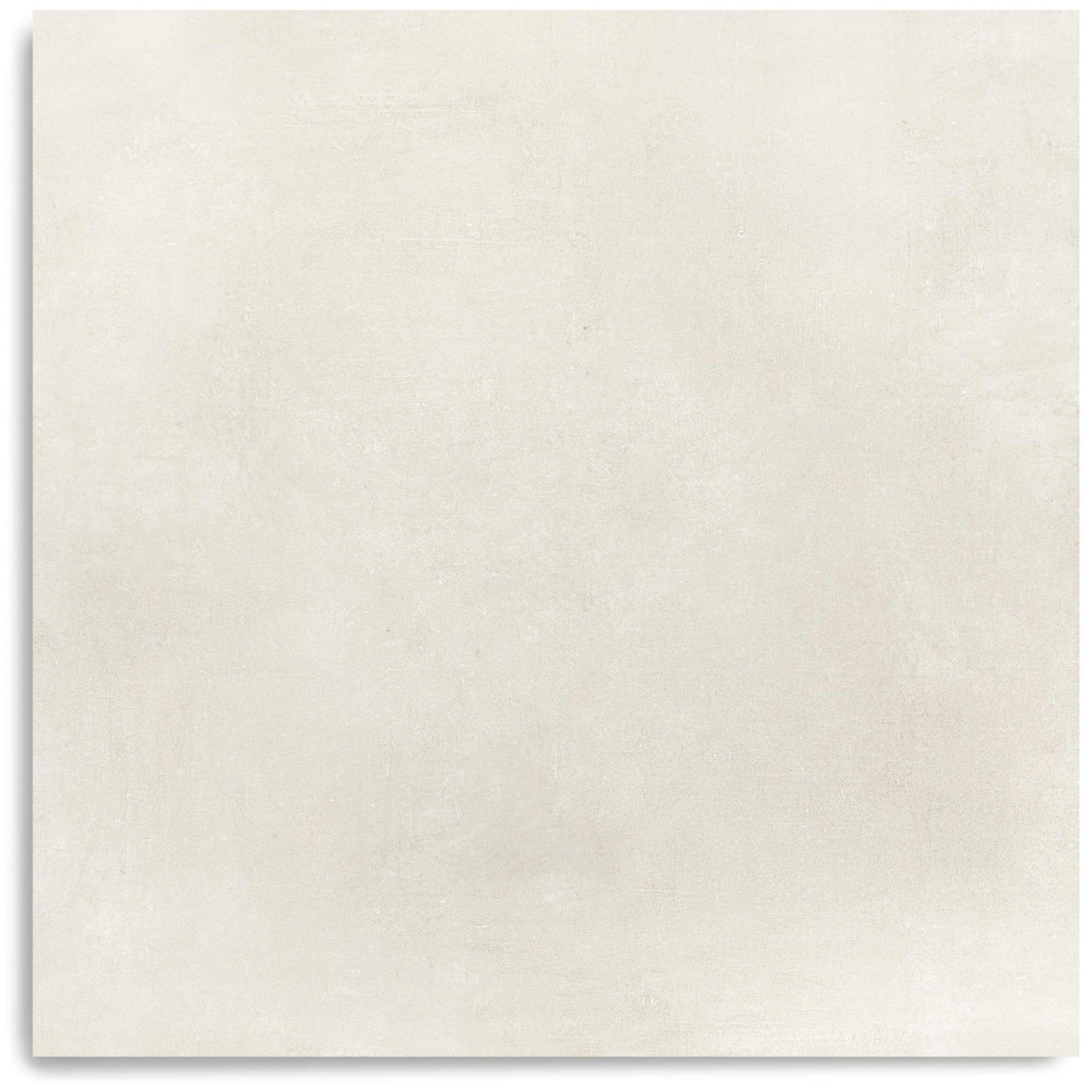 Off-white square tile with a subtle mottled texture