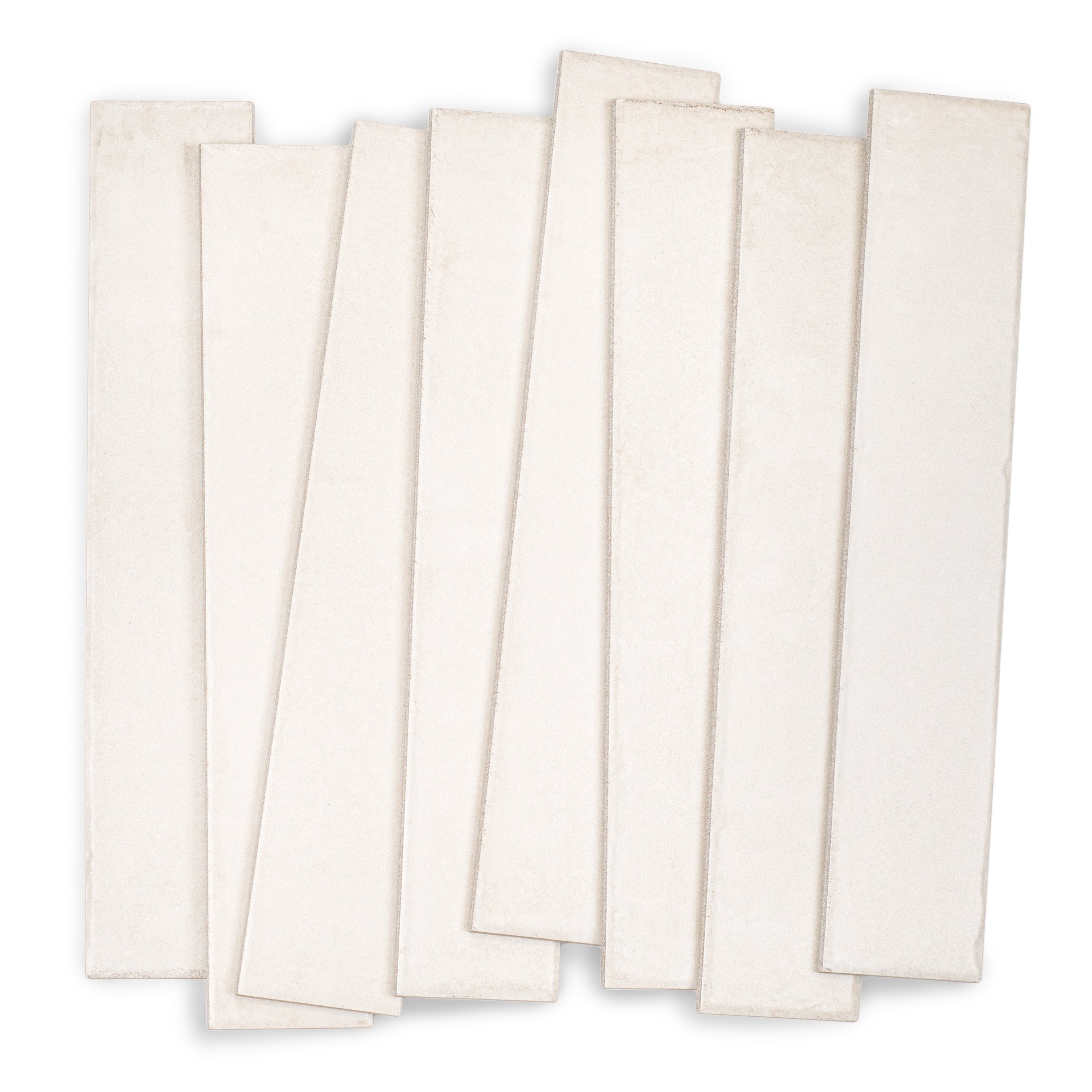 Chalk Matte Porcelain Tile in white and beige tones with a matte finish from Claytone Porcelain Tile and Small Format Tiles collections