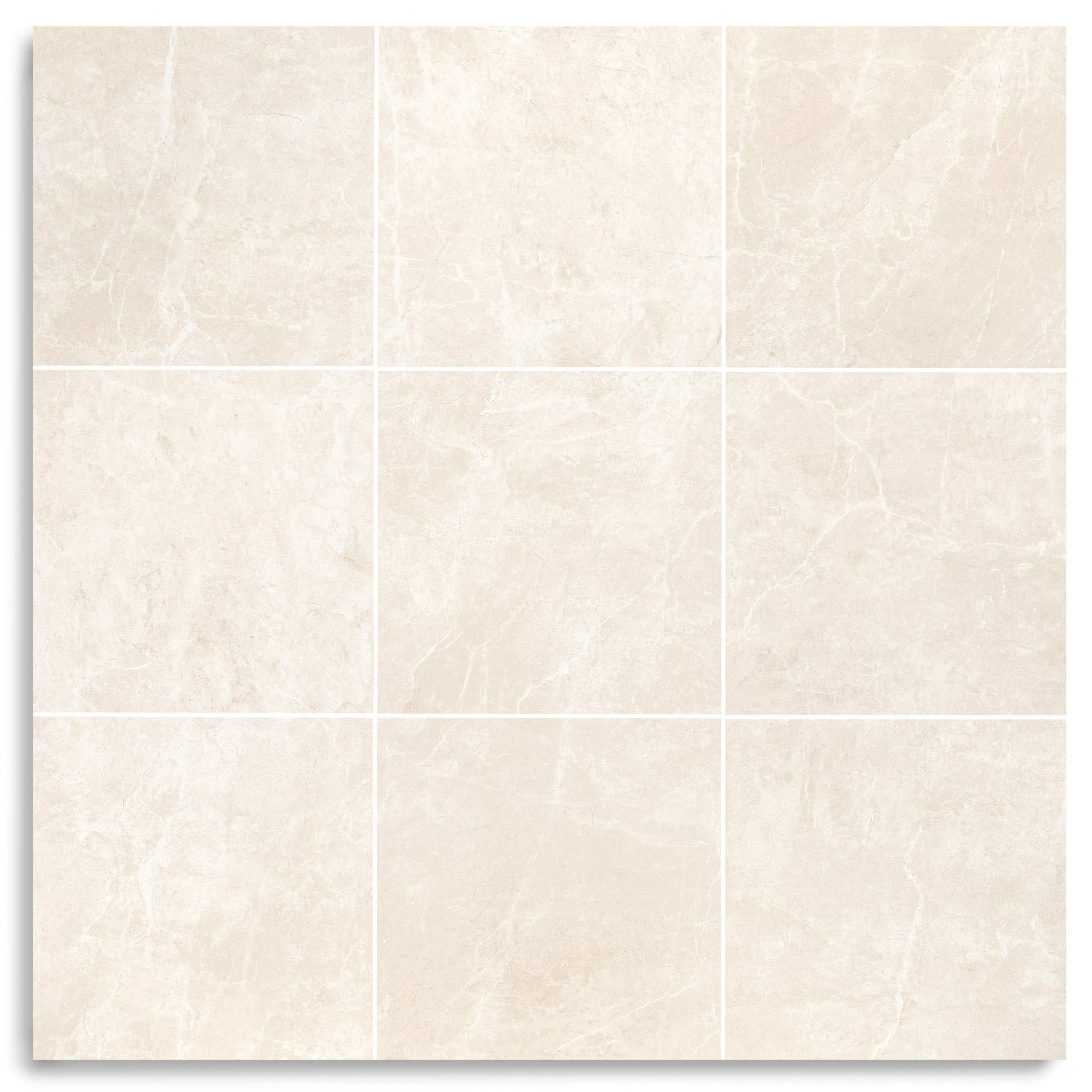 Classico Matte Marble Look Porcelain Tile in beige and cream tones from Large Format Tiles and Marble Editions Porcelain Tile collection