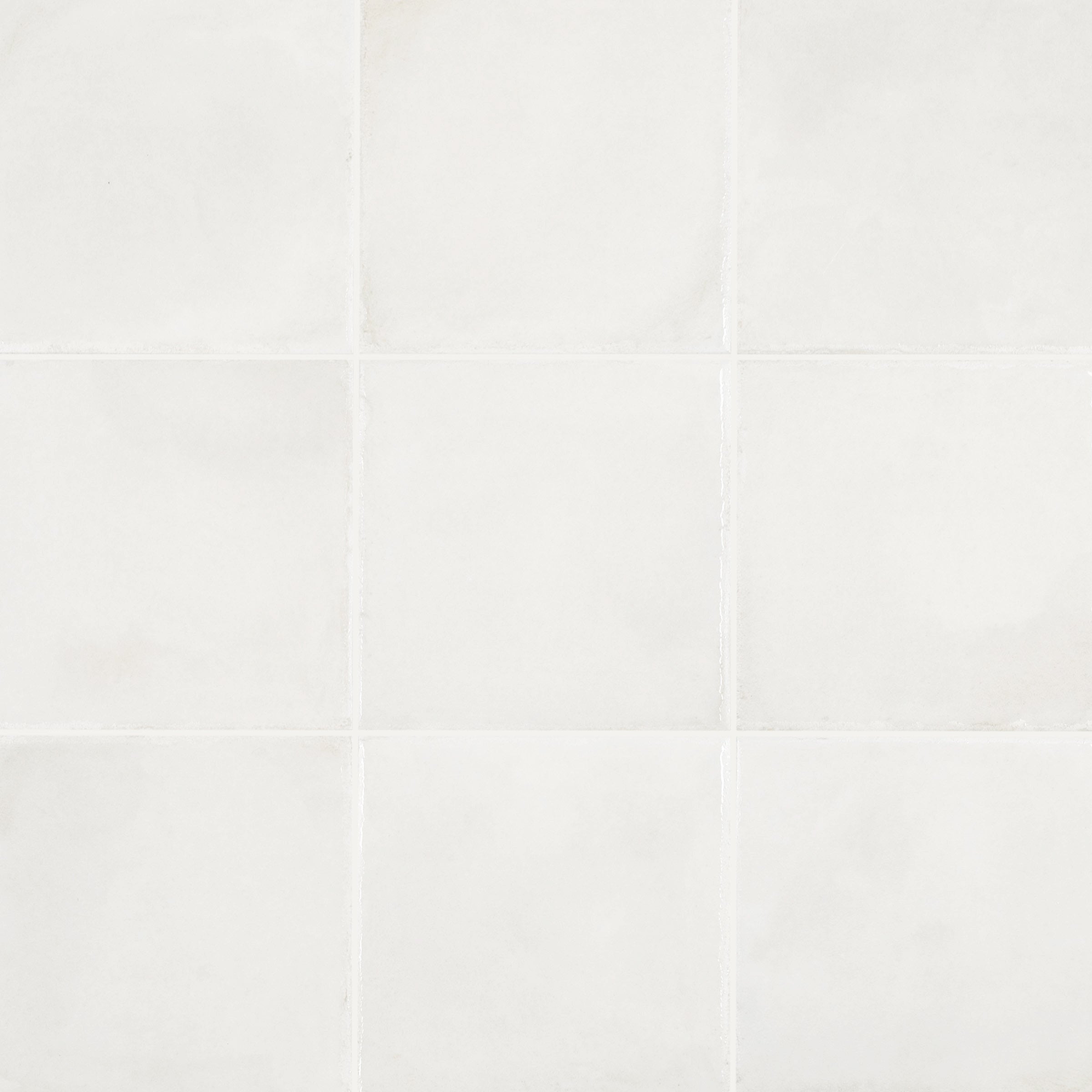 Cloud Gloss Porcelain Tile in soft white with a matte finish, part of Small Format Tiles and Artifacts Porcelain Tile collections