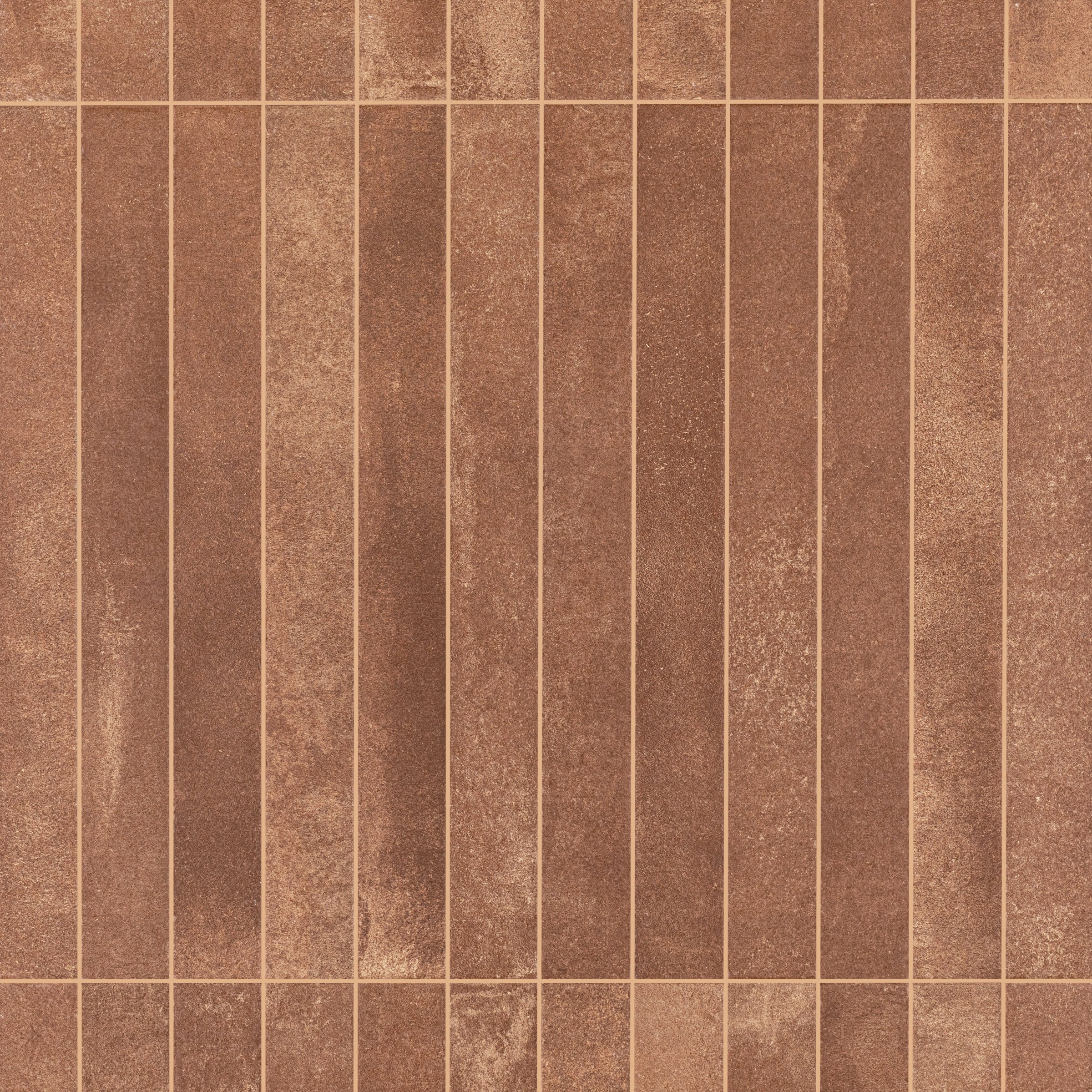Cotto Matte Porcelain Tile in warm terracotta and beige tones with subtle texture from Small Format and Linea Porcelain Tiles collections
