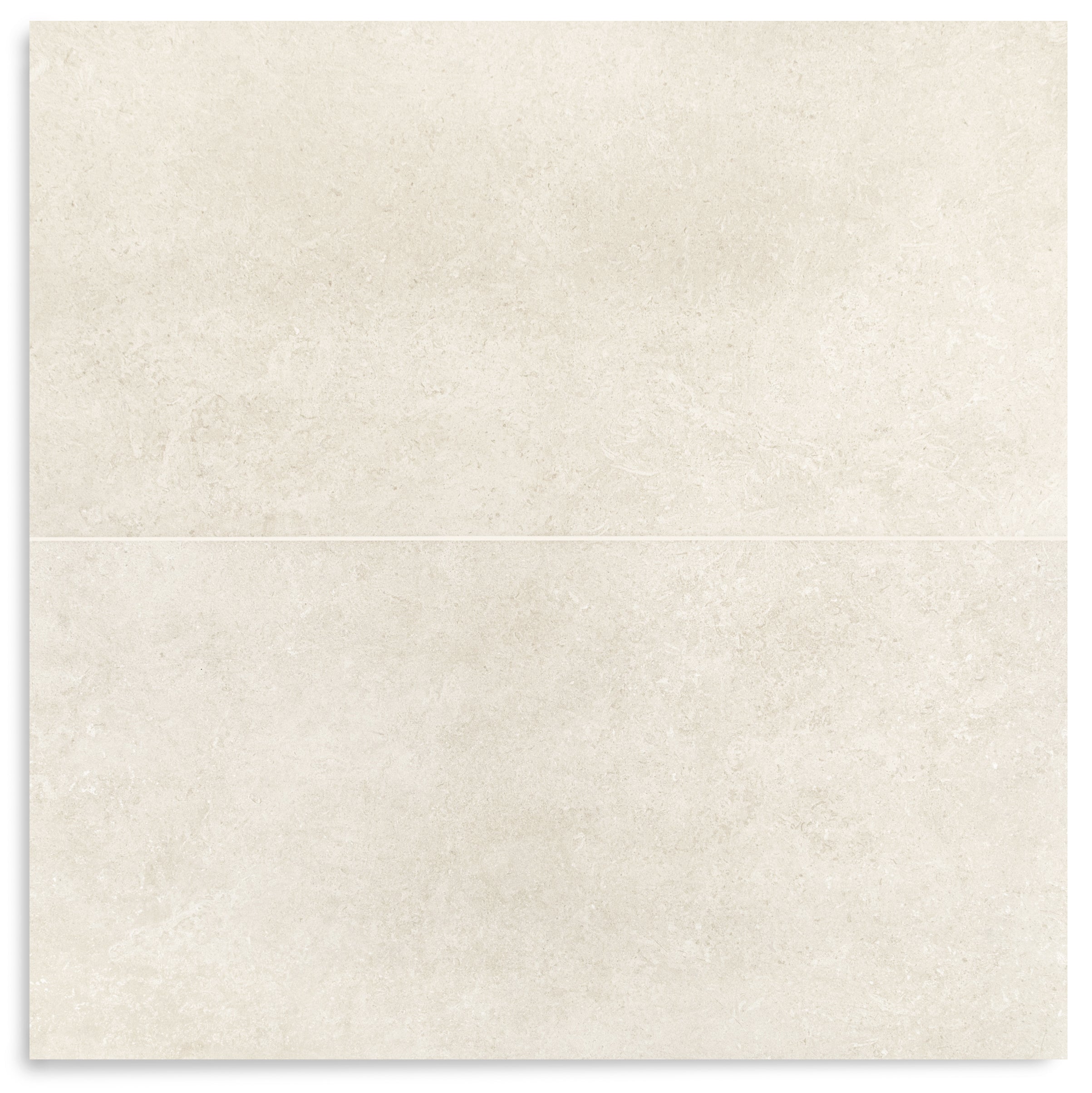 Cream Limestone Look 3D Matte Porcelain Tile in soft beige tone with natural limestone texture from Stone Editions Porcelain Tile at Reno Source