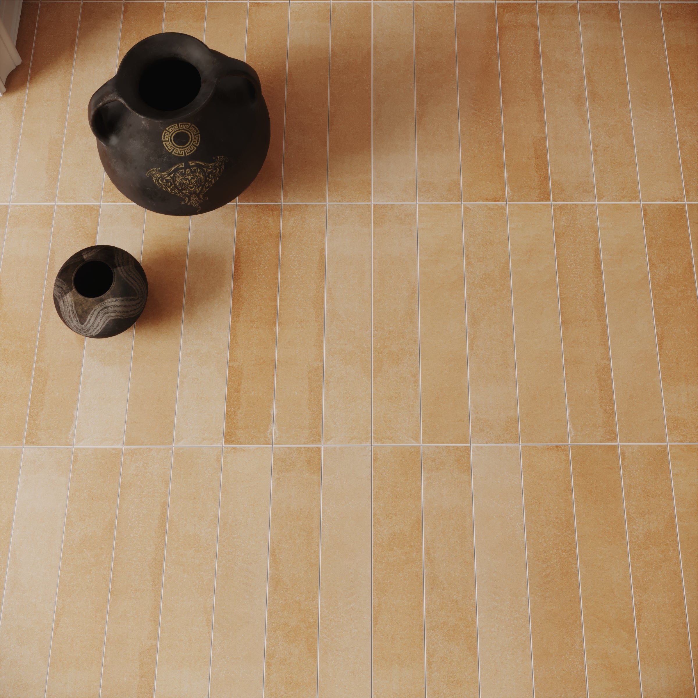 Dune Matte Porcelain Tile in beige from Claytone Porcelain Tile, Small Format Tiles, and Porcelain collections with matte finish