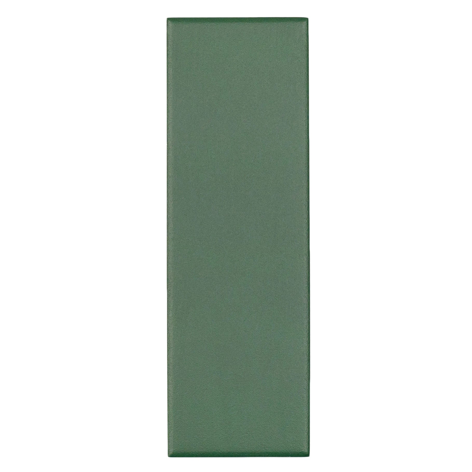 Emerald 2x6 Matte Porcelain Tile Sample in green from Porcelain SAMPLES ONLY collection, globally sourced for your imagination