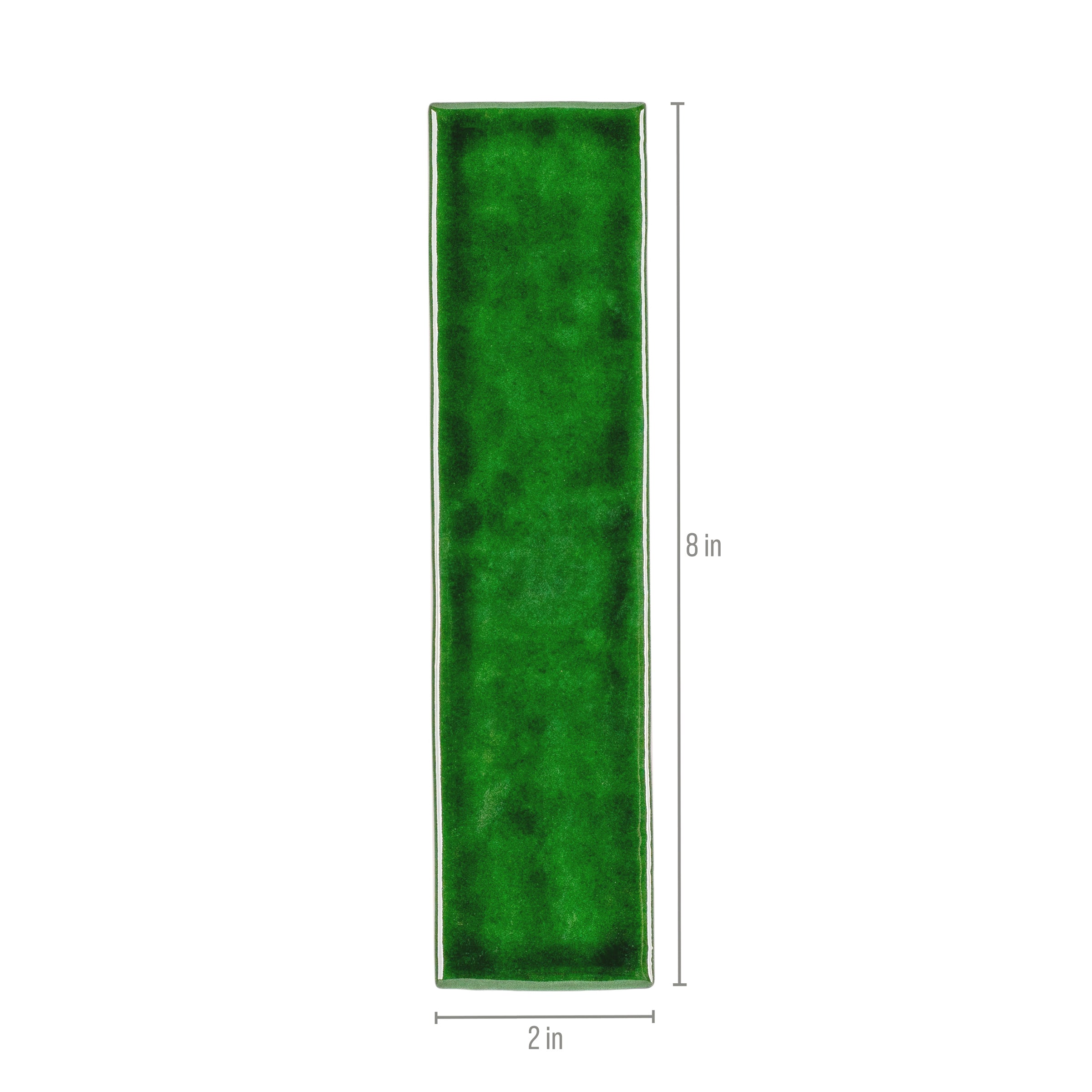 Emerald Glossy Ceramic Tile in green with glossy finish from Small Format Tiles, Zel Glazed Ceramic Tiles, Ceramic, New Arrivals collections