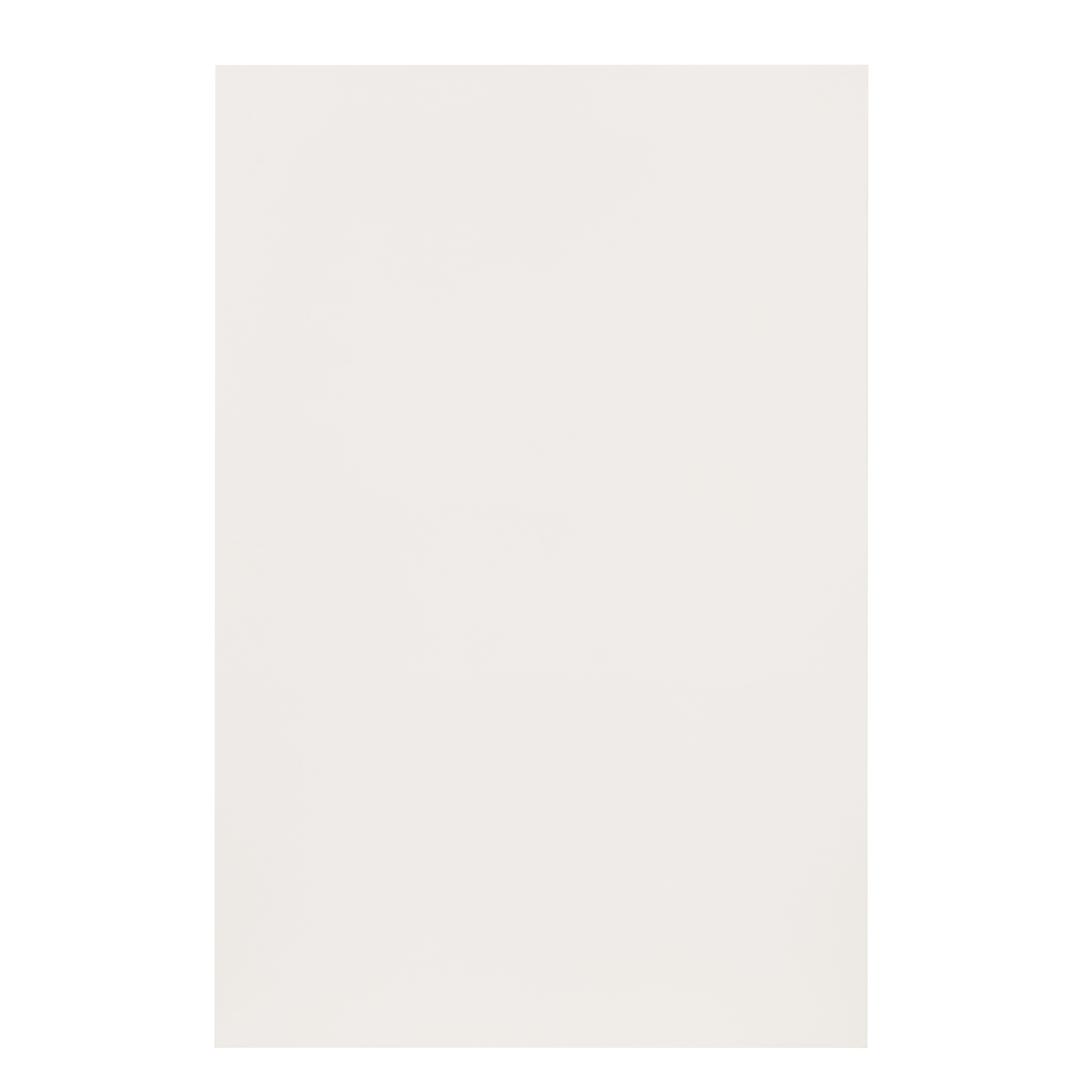 Smooth off-white large format ceramic tile with a subtle matte finish and minimalist design aesthetic