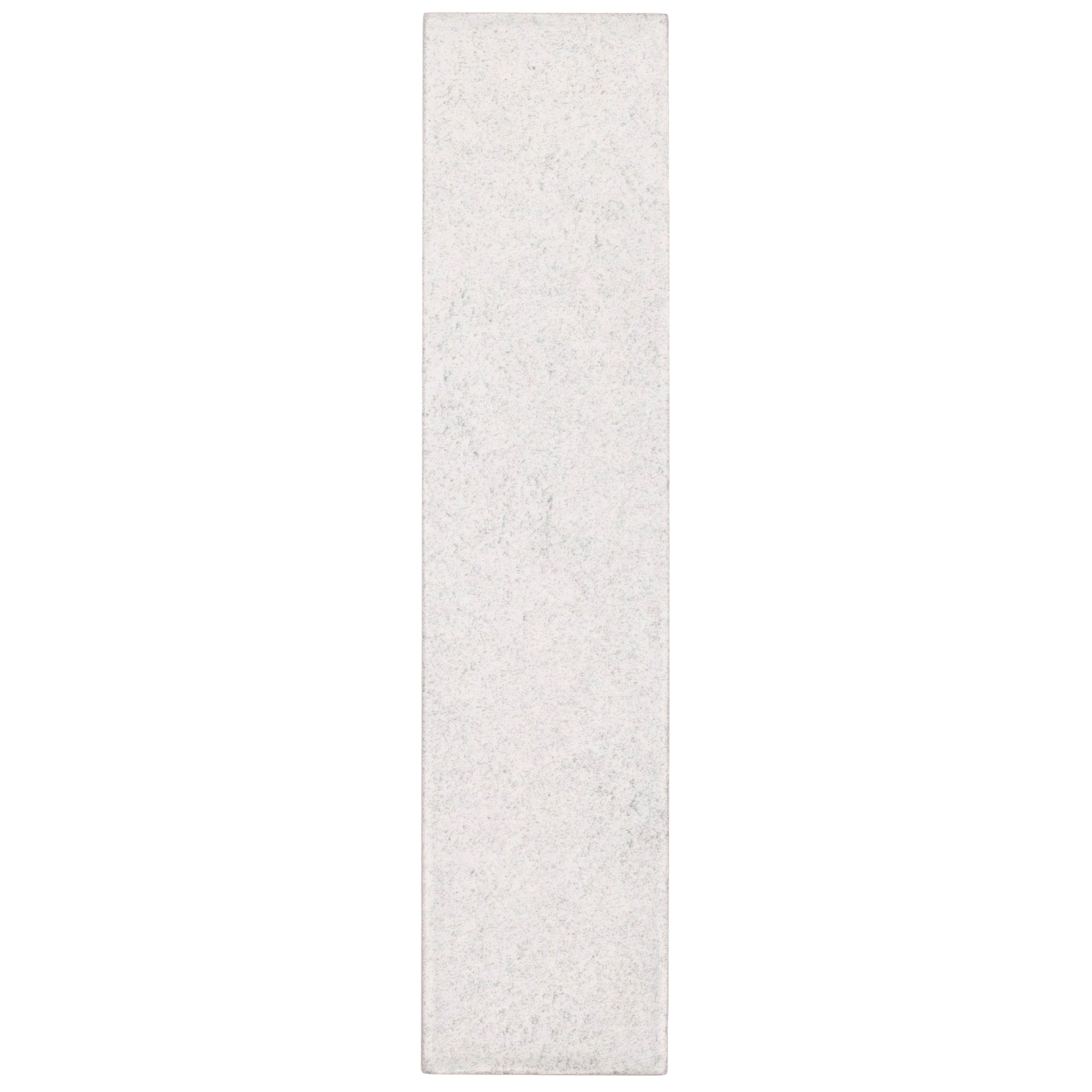 Ice 2x8 Matte Porcelain Tile Sample in white from Porcelain collection, designed for elegant flooring and wall accents.