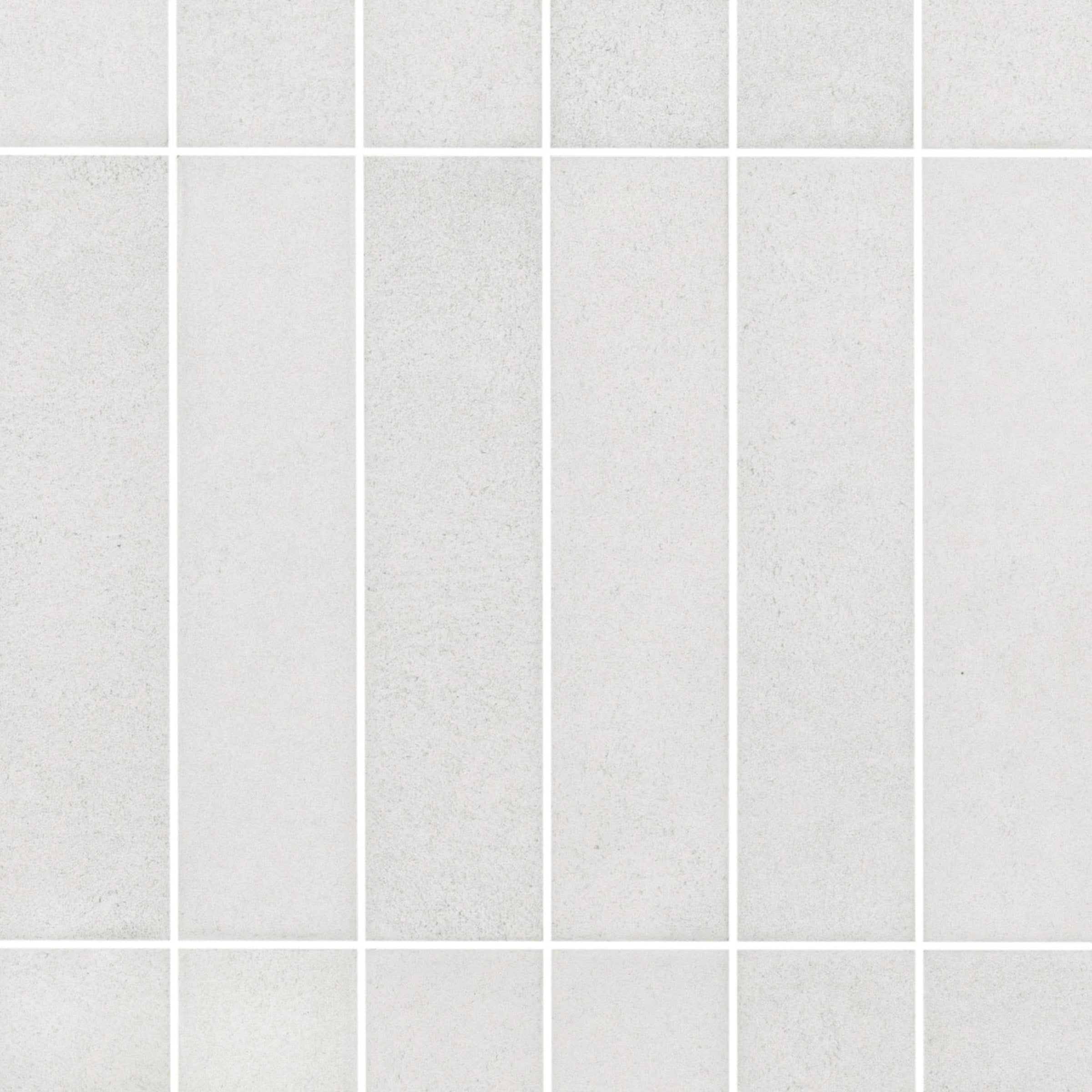 Ice Matte Porcelain Tile in soft white and gray tones from Gaia Porcelain Tile, Small Format Tiles, Porcelain, New Arrivals collections
