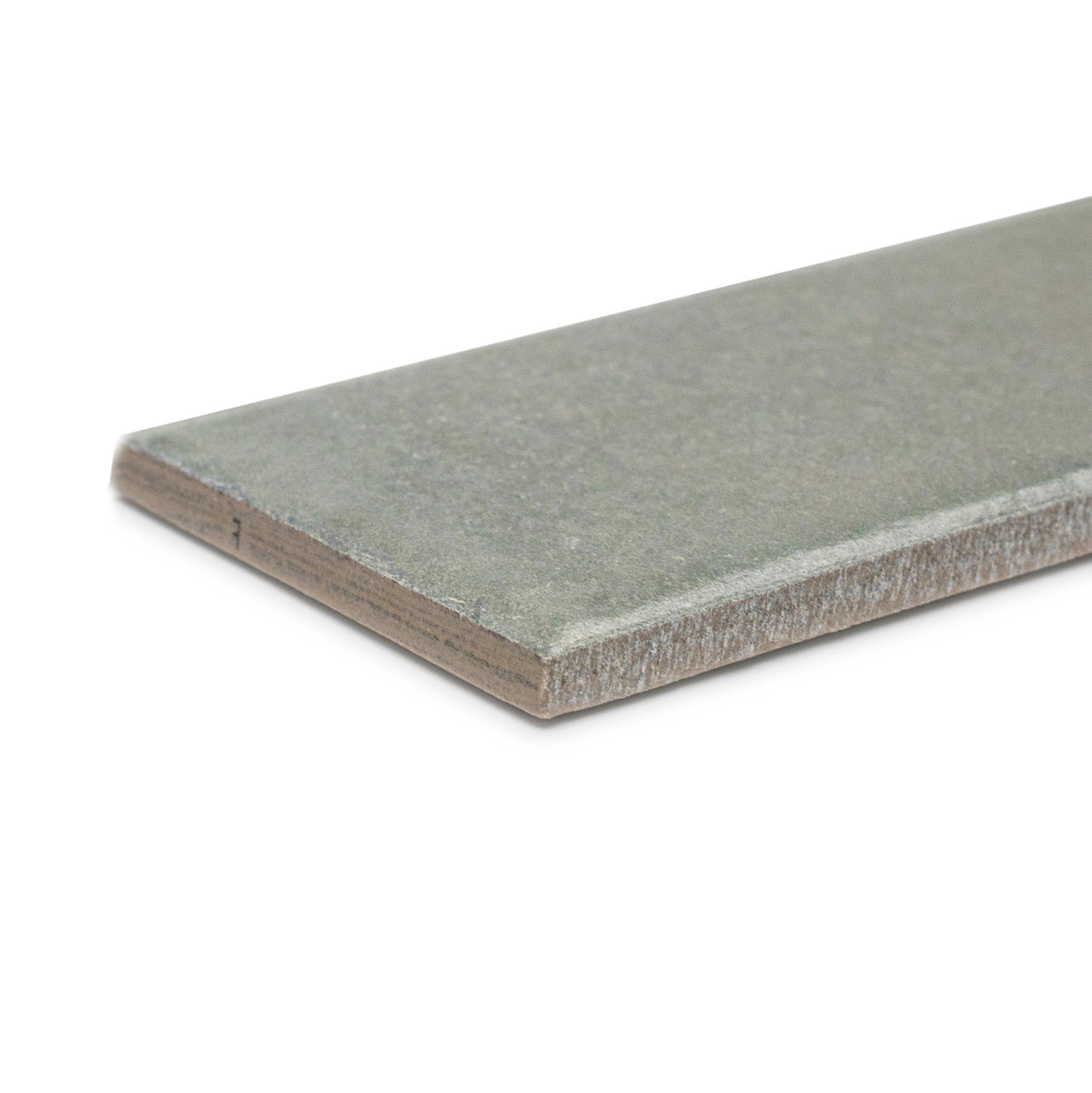Moss Matte Porcelain Tile in green porcelain with a matte finish from Claytone Porcelain Tile and Small Format Tiles collections