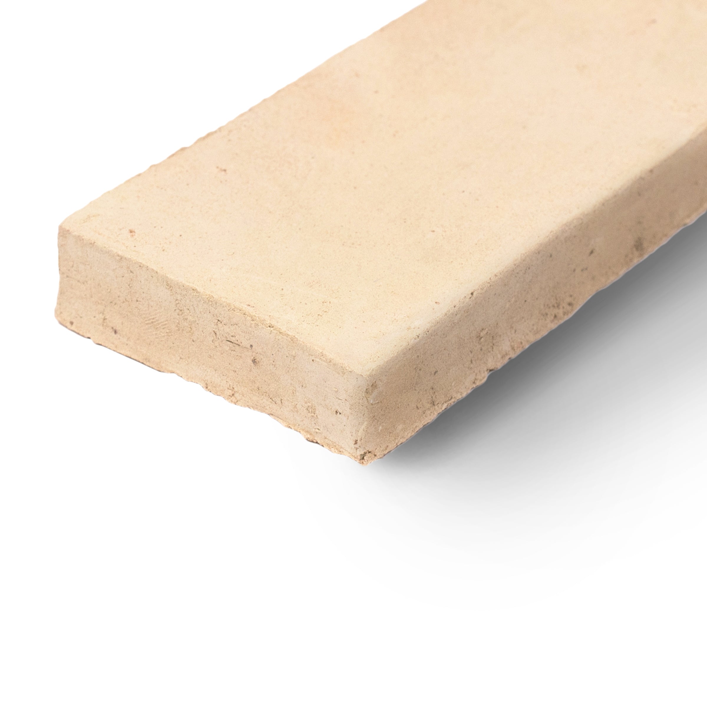 Natural Unglazed Zellige Plinth in beige terracotta with a matte, tactile surface from Small Format Tiles and Handmade Moroccan Zellige Tiles collections
