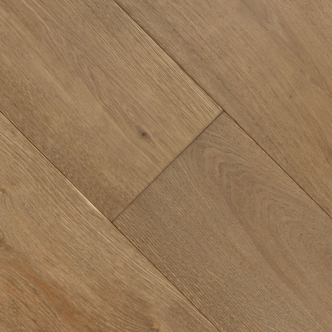 No. 18 Engineered Wood Flooring with warm brown and beige tones, matte wire brush finish from Engineered Hardwood Flooring (& trims) collection