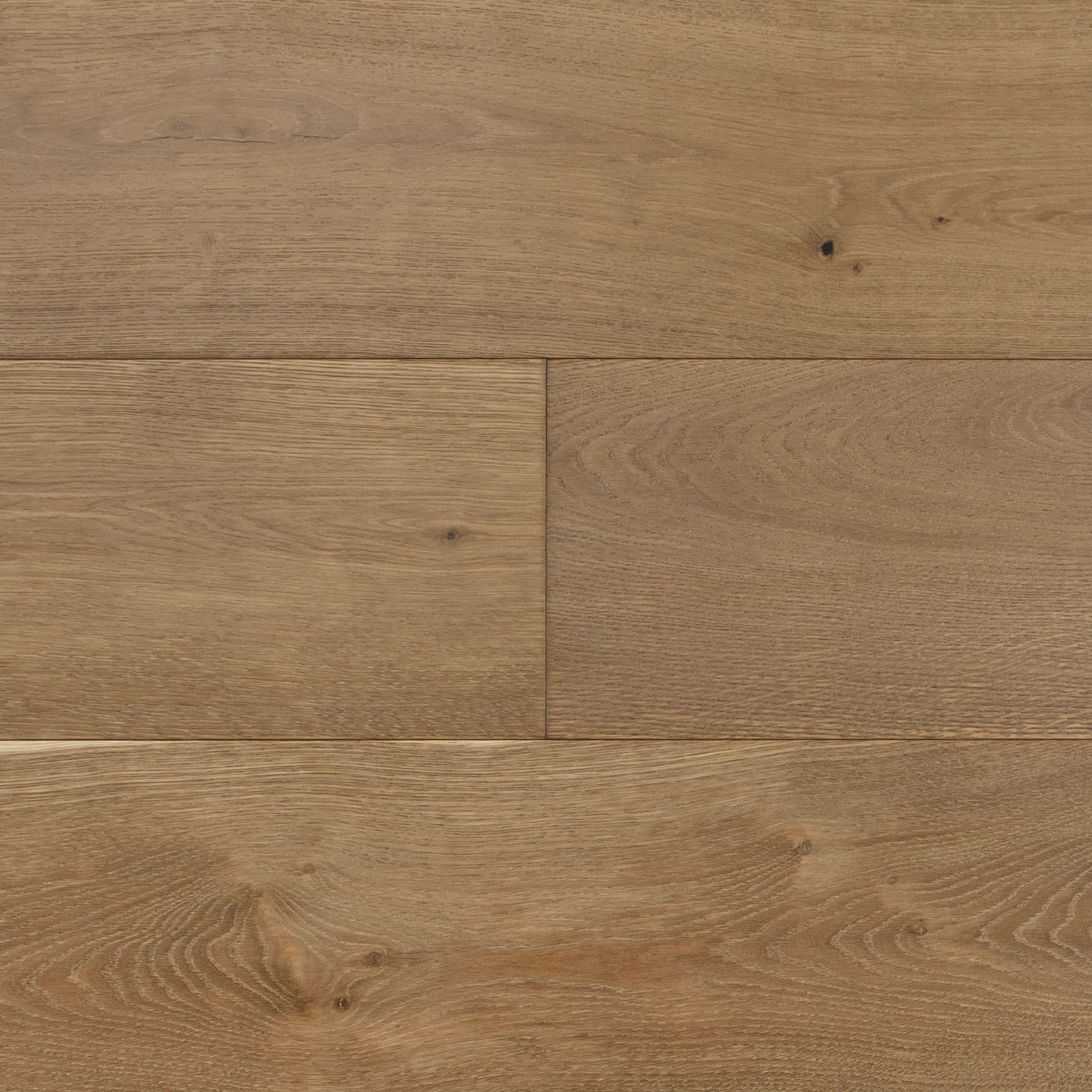 No. 18 Engineered Wood Flooring in brown and beige tones with matte wire brush finish from Engineered Hardwood Flooring (& trims) collection