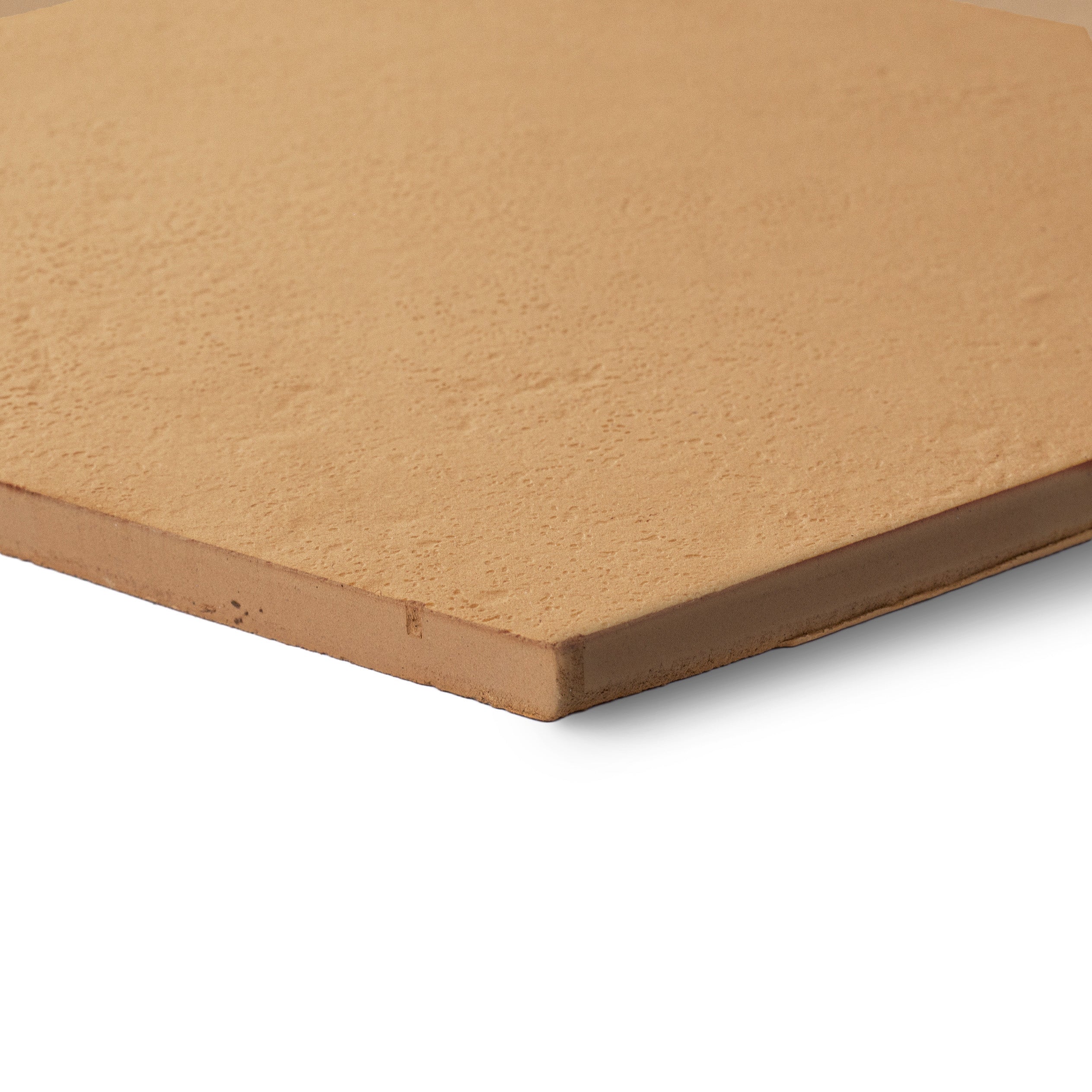 Natural Hexagon Textured Terracotta Tile