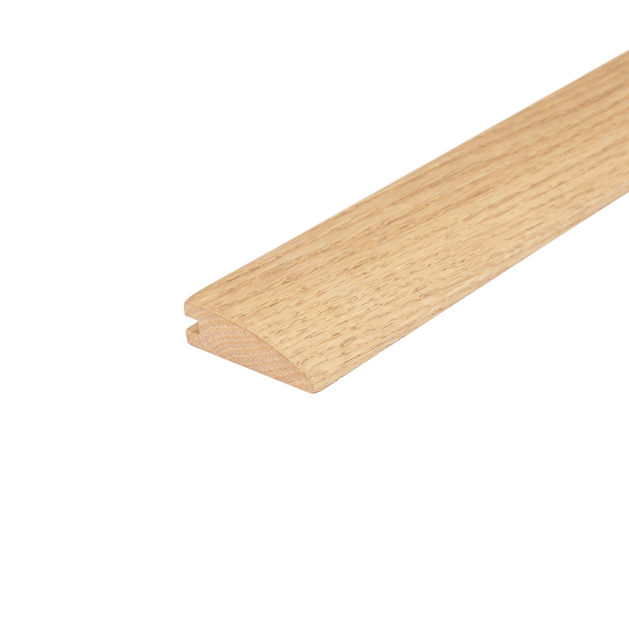 No. 10 Wood Reducer in light golden European white oak for smooth transitions in Engineered Hardwood Flooring at Reno Source