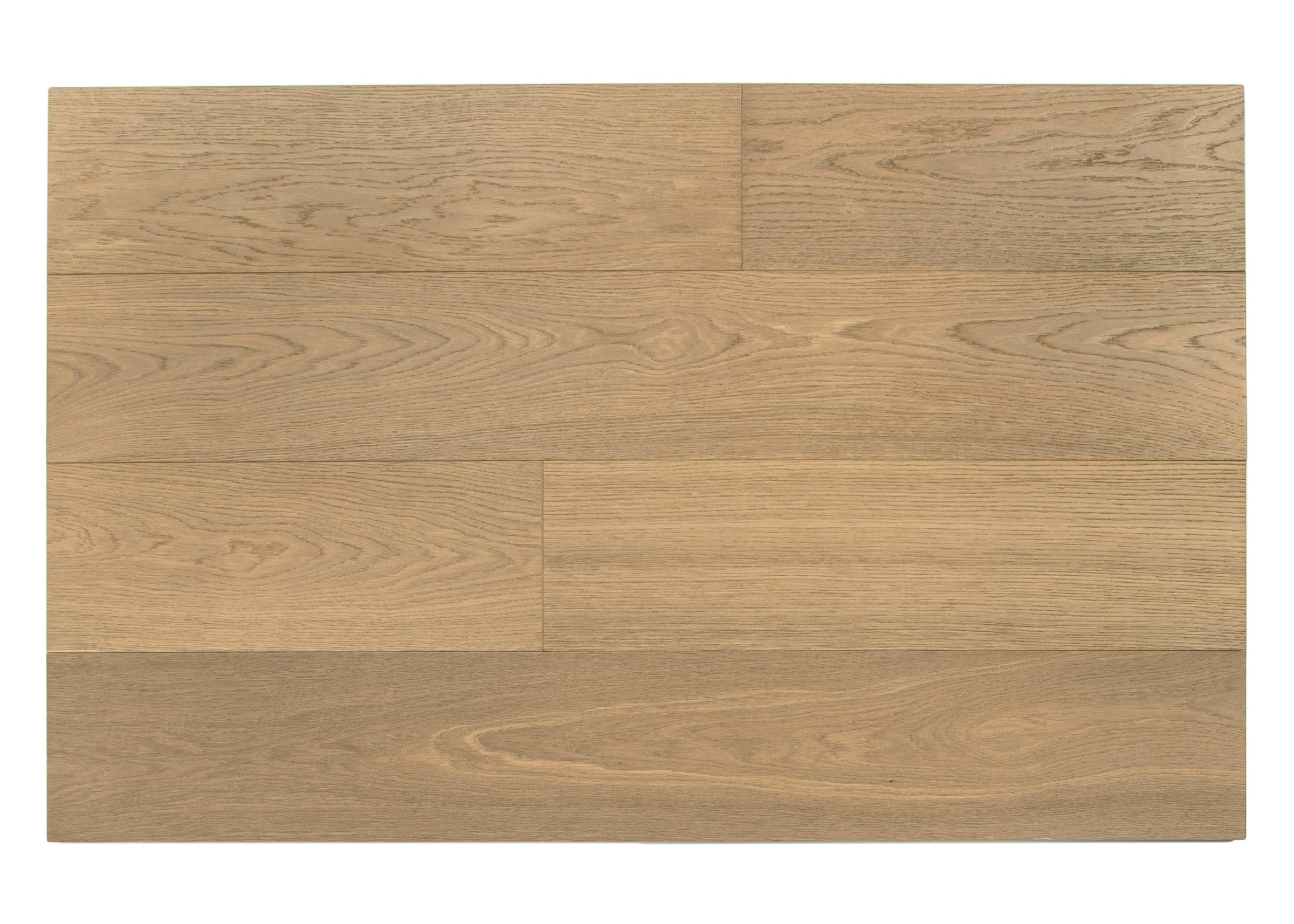 No. 12 Engineered Wood Flooring in warm medium brown European white oak with matte wire brush finish from Engineered Hardwood Flooring collection