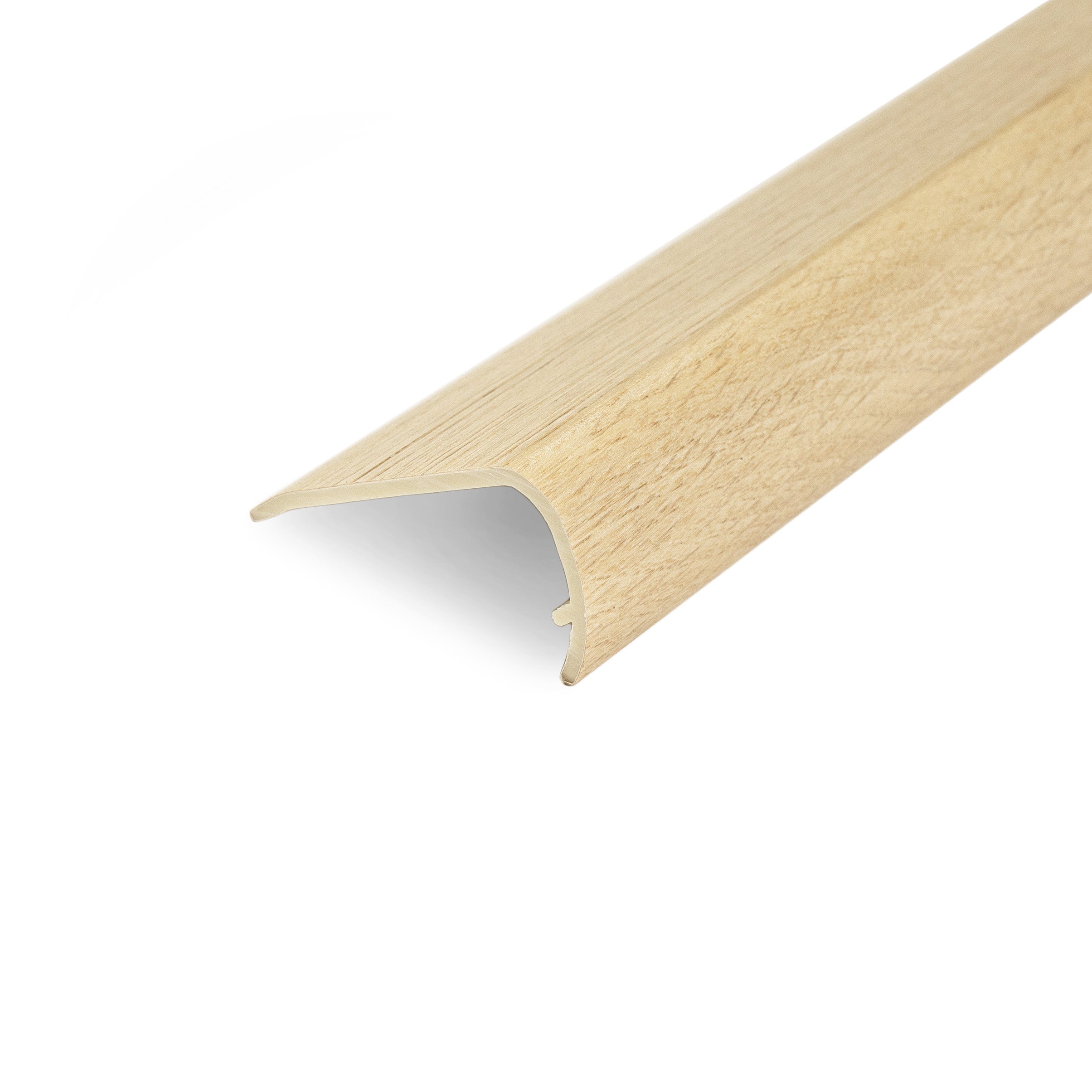 No. 3 Vinyl Bullnose Staircap in beige vinyl for Flooring (ALL), Trims, New Arrivals, GREY, Floor (New), Floor (Best Seller) collections
