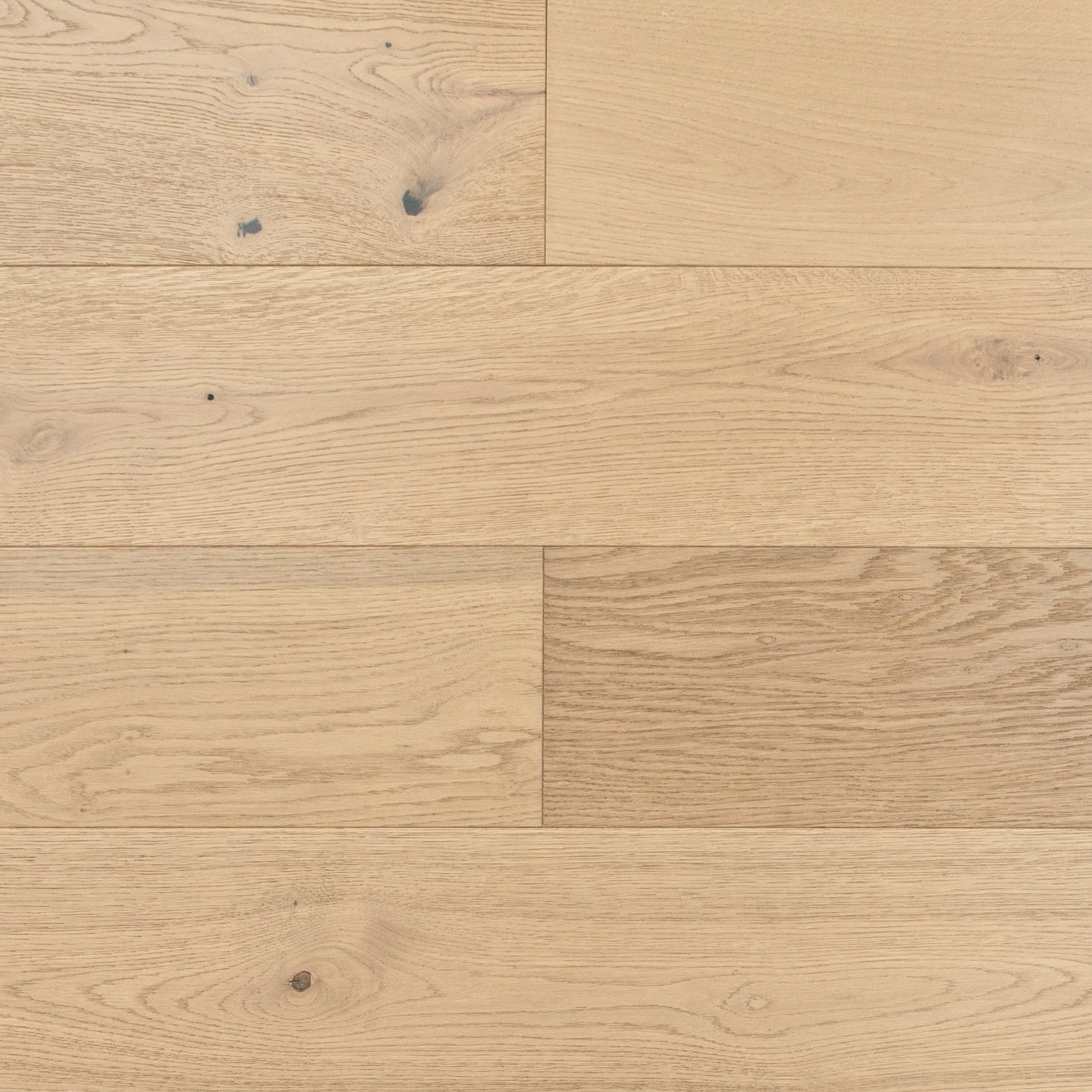 No. 6 Engineered Wood Flooring in brown and beige European white oak with wire brush finish from Flooring (ALL) collection