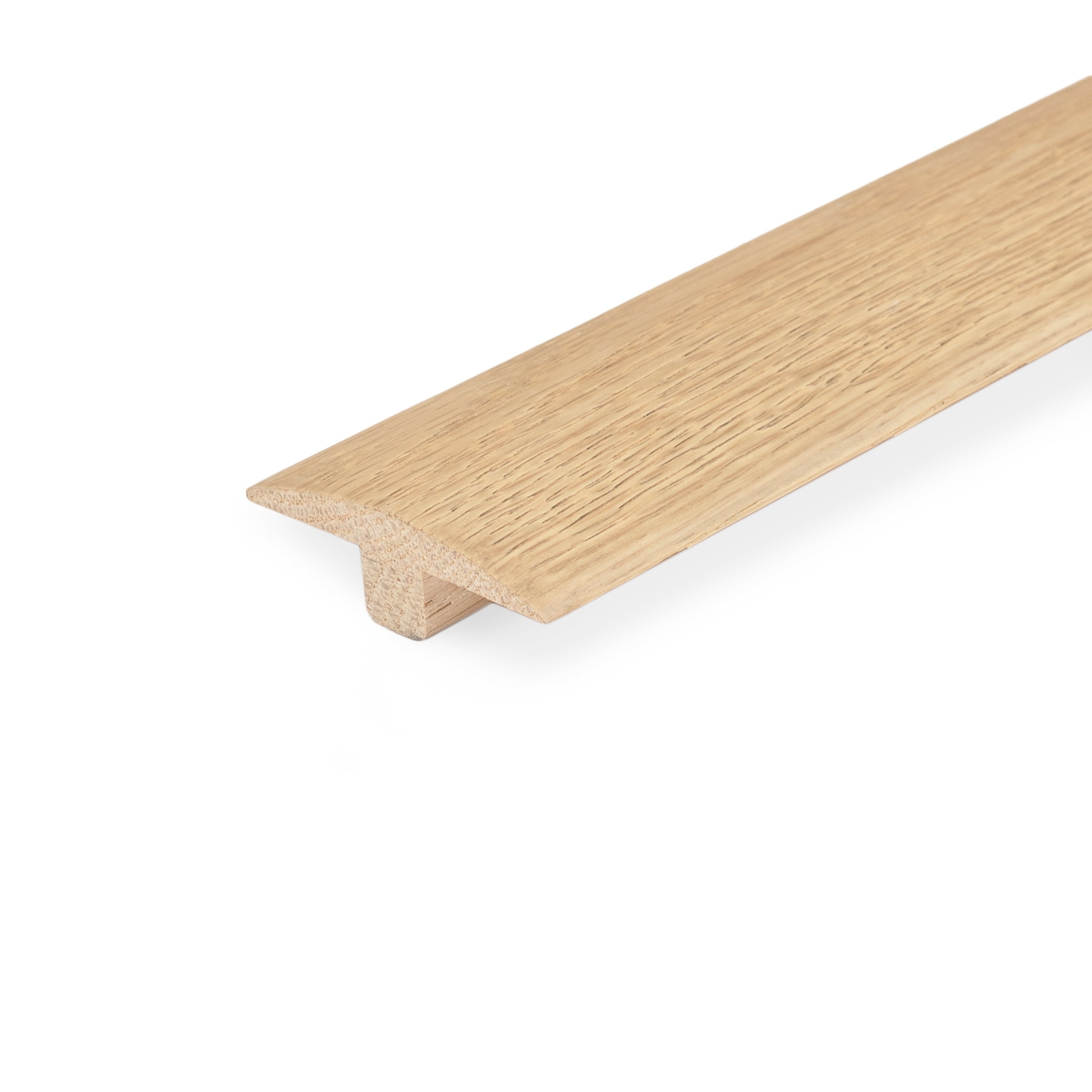 No. 6 Wood T-Molding in brown and beige wood tones for Engineered Hardwood Flooring and trims at Reno Source
