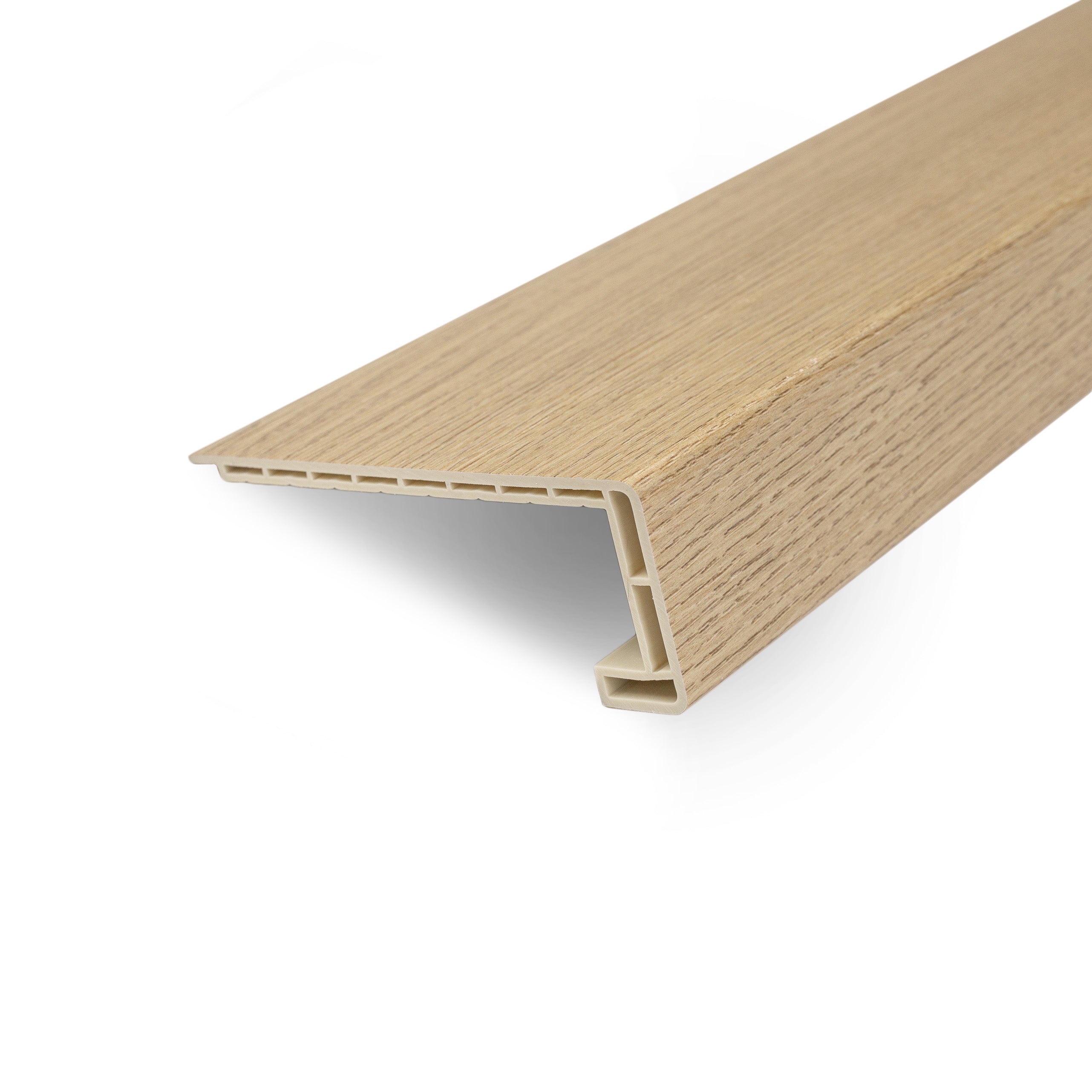 No. 7 Square Vinyl Stair Nose in brown vinyl for Flooring (ALL), Trims, New Arrivals, Floor (New), Floor (Best Seller) collections