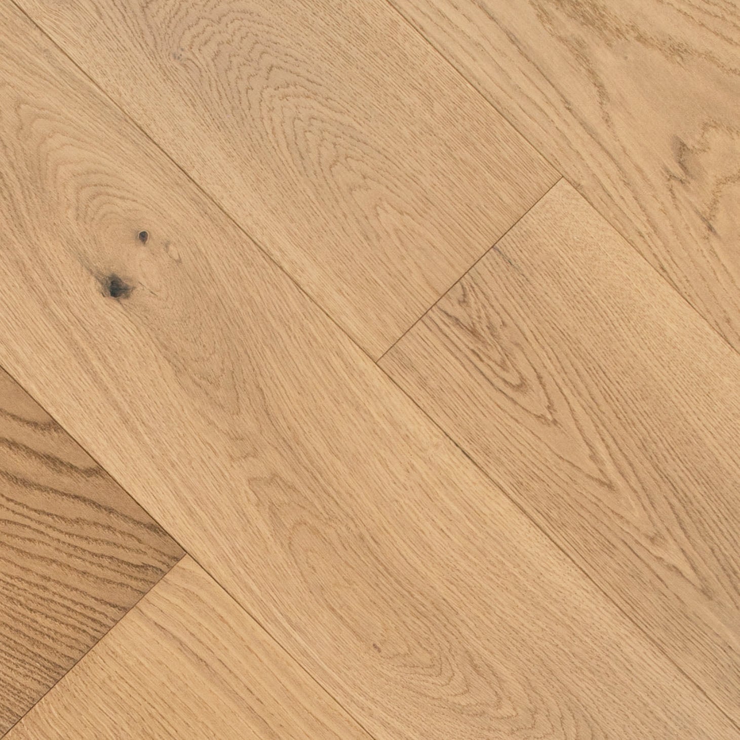 No. 8 Engineered Wood Flooring in honey brown European white oak with matte wire brush finish from Flooring (ALL) collection
