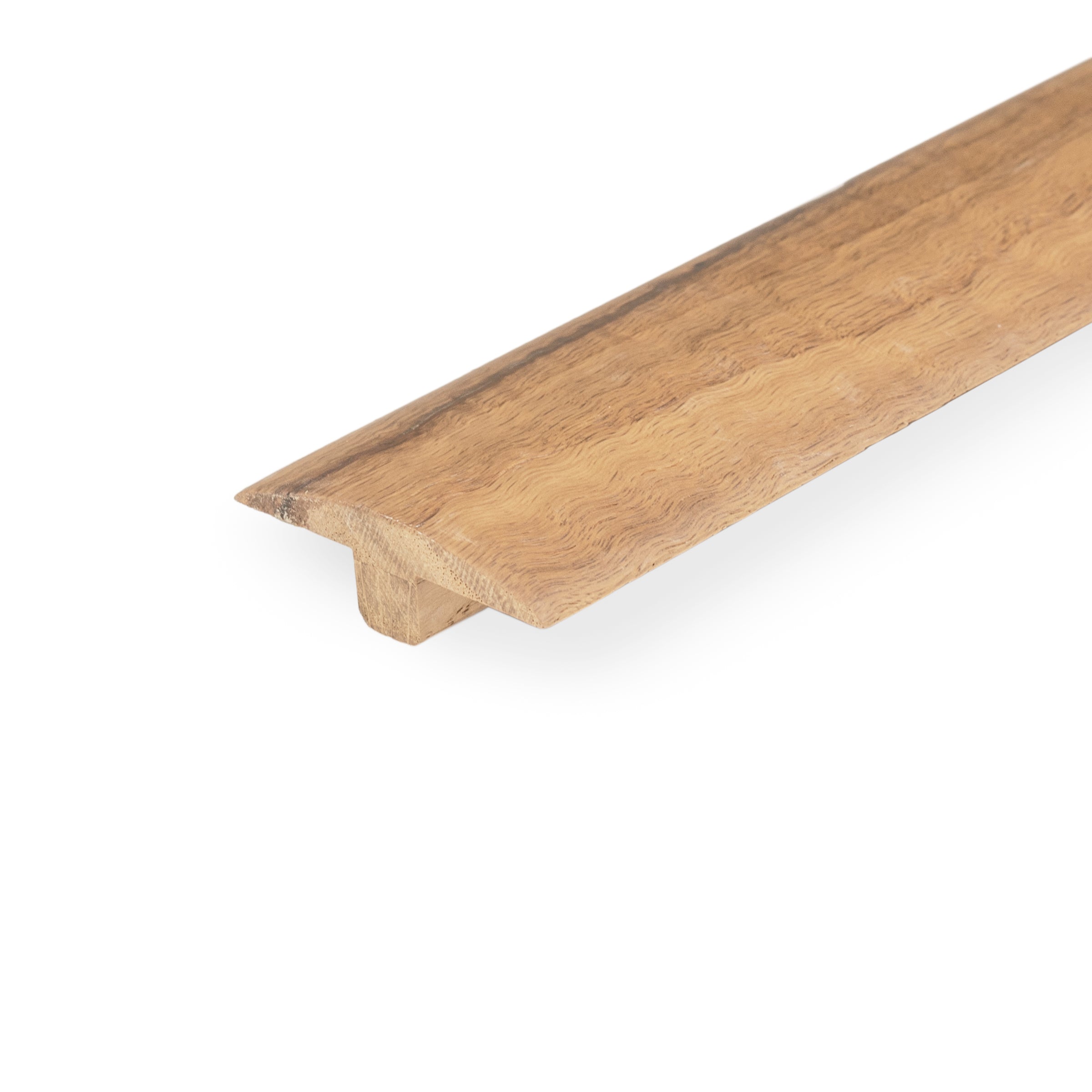 No. 8 Wood T-Molding in brown and beige tones bridging engineered hardwood floors at Reno Source, Flooring (ALL) collection