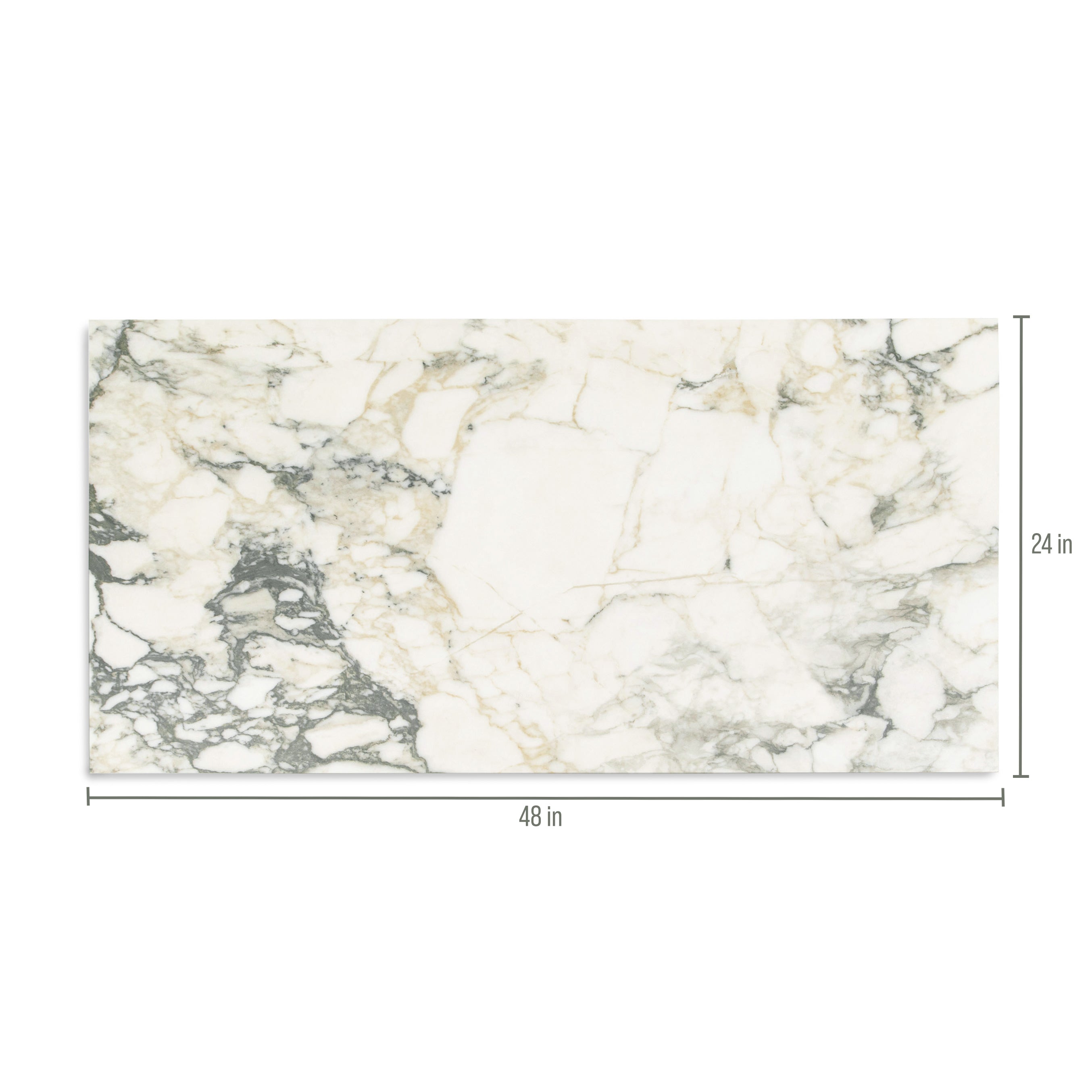 Paonazzo Matte Marble Look Porcelain Tile in white, gray, and gold tones from Large Format Tiles at Reno Source