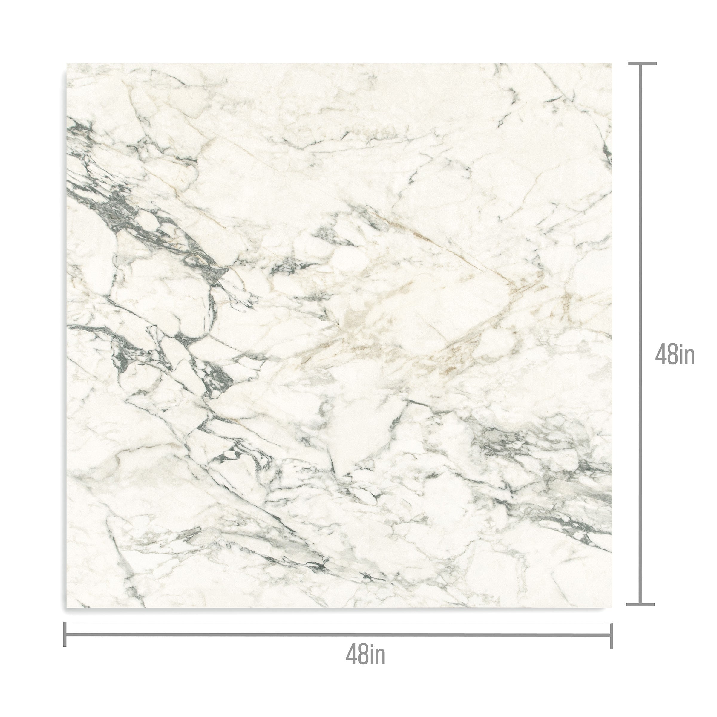 Paonazzo Matte Marble Look Porcelain Tile in white with gray and gold veining from Large Format Tiles at Reno Source