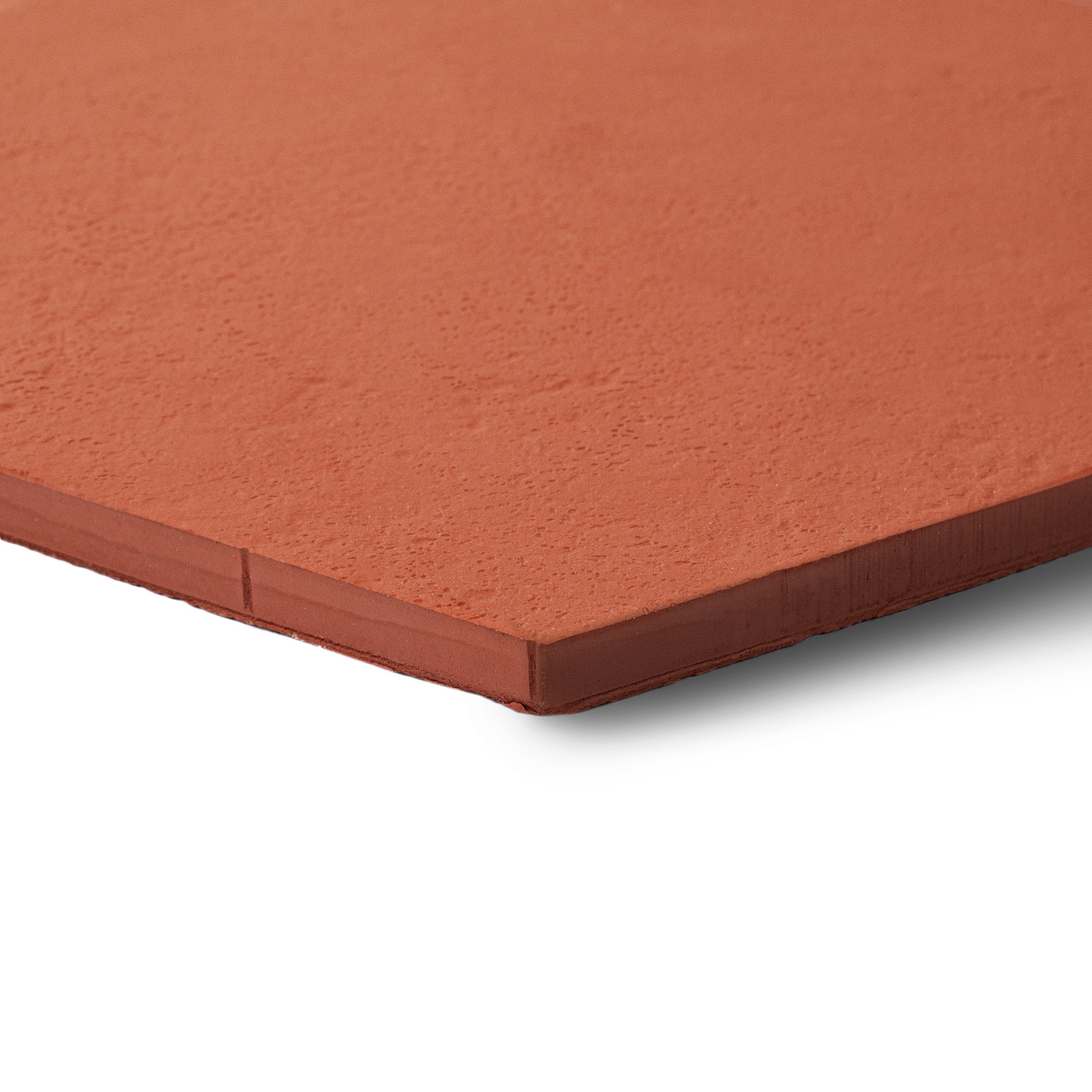 Rosso Hexagon Textured Terracotta Tile