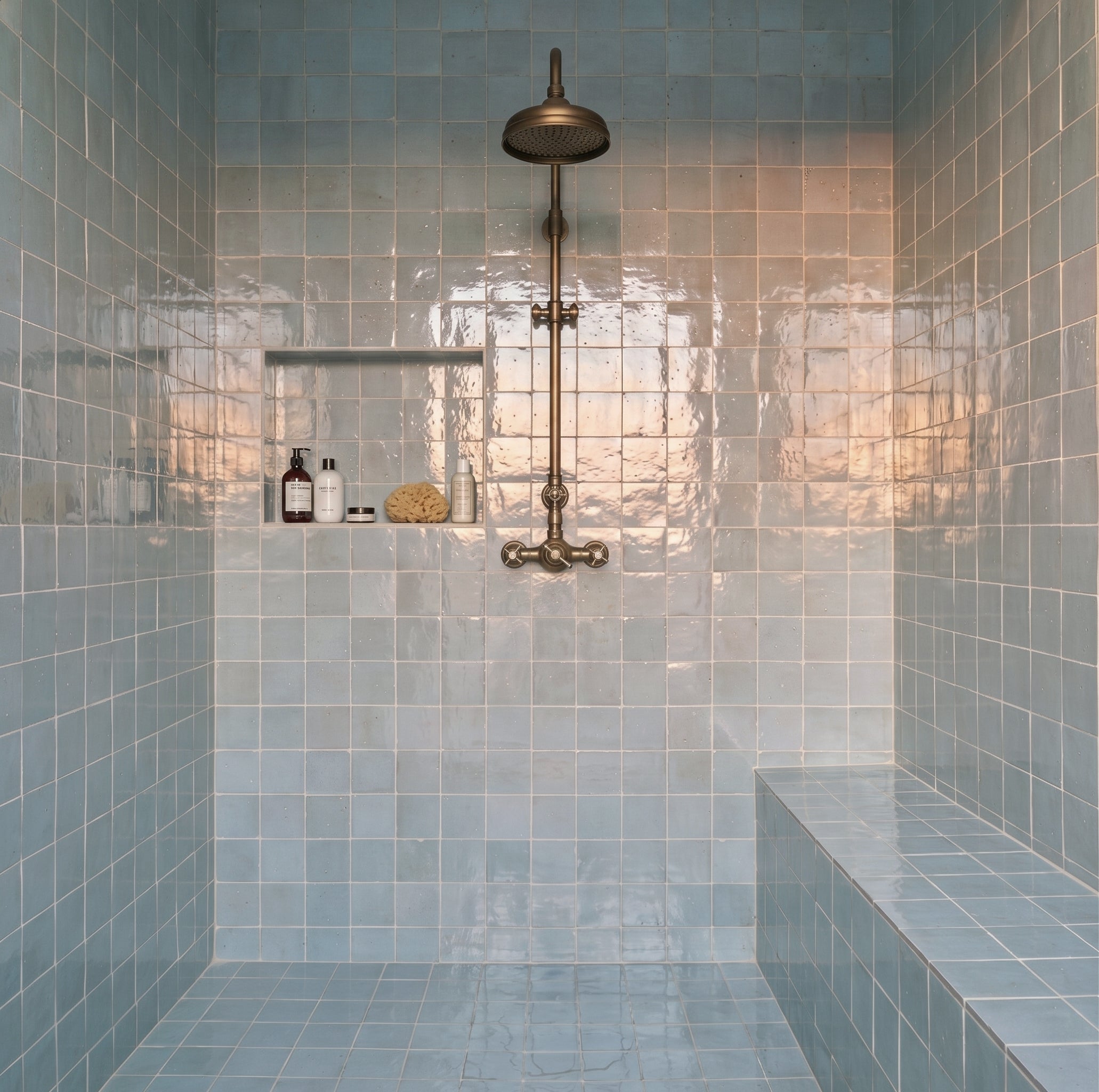 Glacier Glazed Zellige Tile – Reno Source