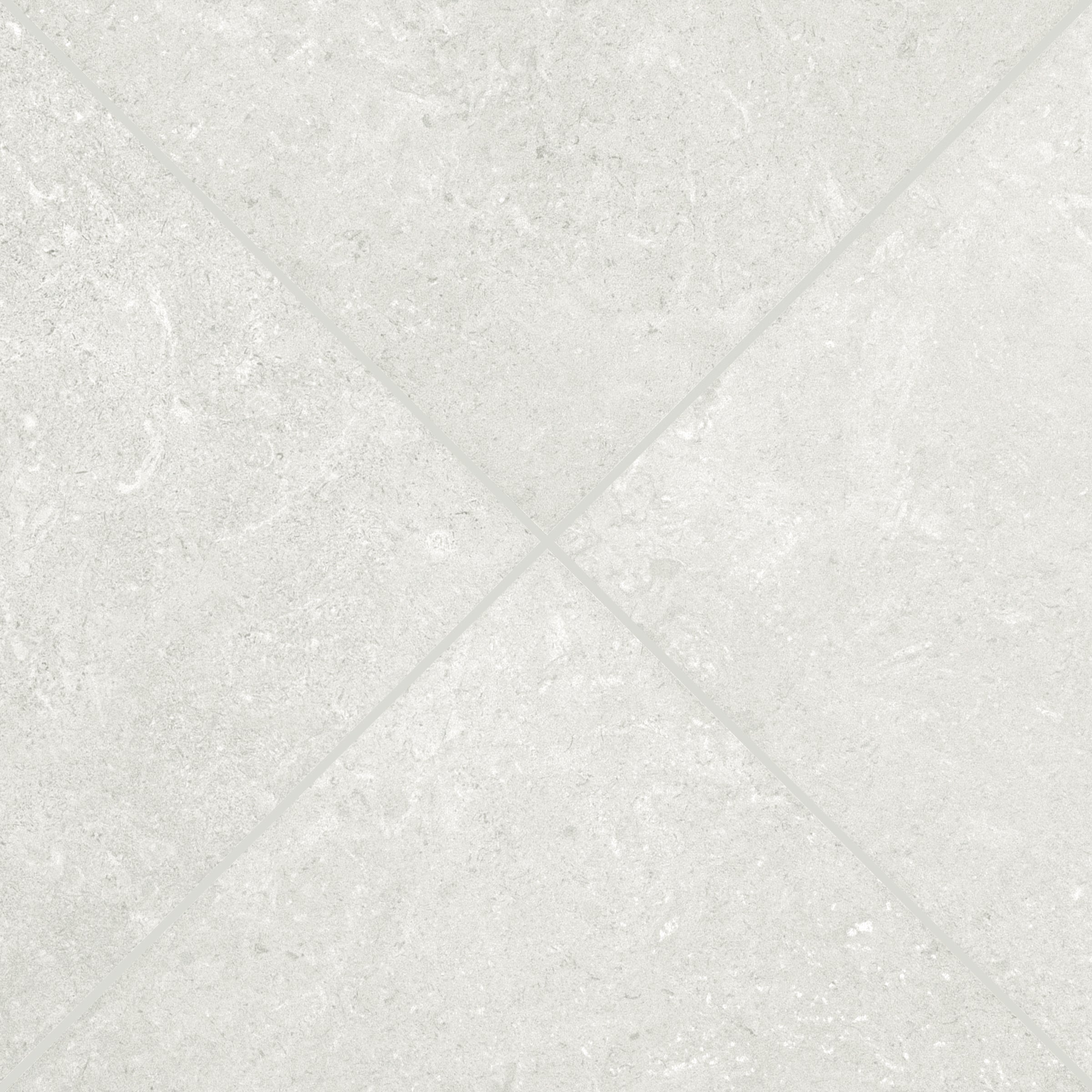 Silver Limestone Look 3D Matte Porcelain Tile in silver tone with natural fossil texture from Stone Editions Porcelain Tile at Reno Source