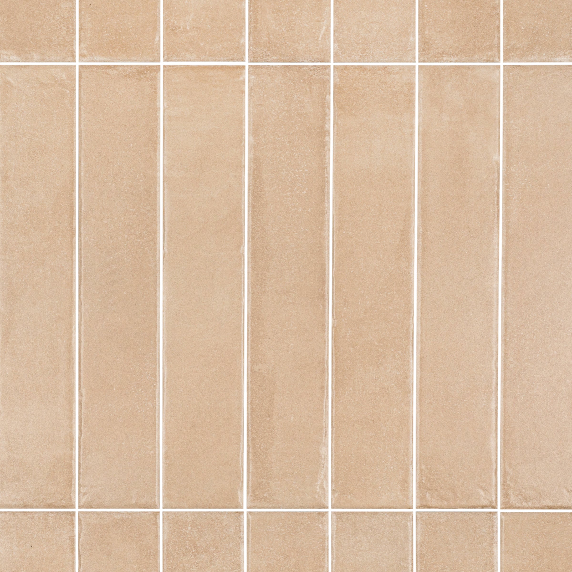 Terra Matte Porcelain Tile in beige small format with matte finish from Claytone Porcelain Tile and Porcelain collections