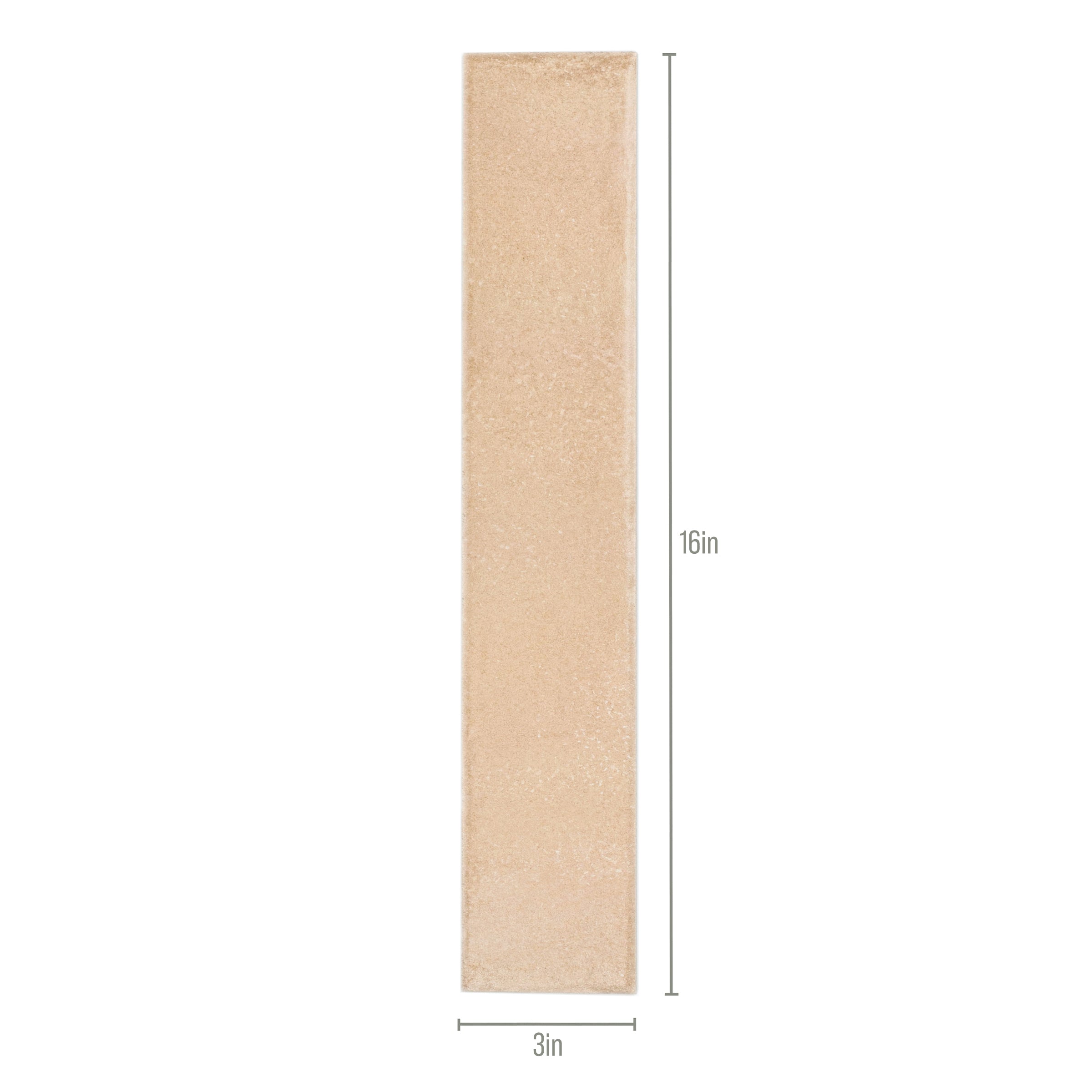 Terra Matte Porcelain Tile in beige small format with matte finish from Claytone Porcelain Tile and Small Format Tiles collections