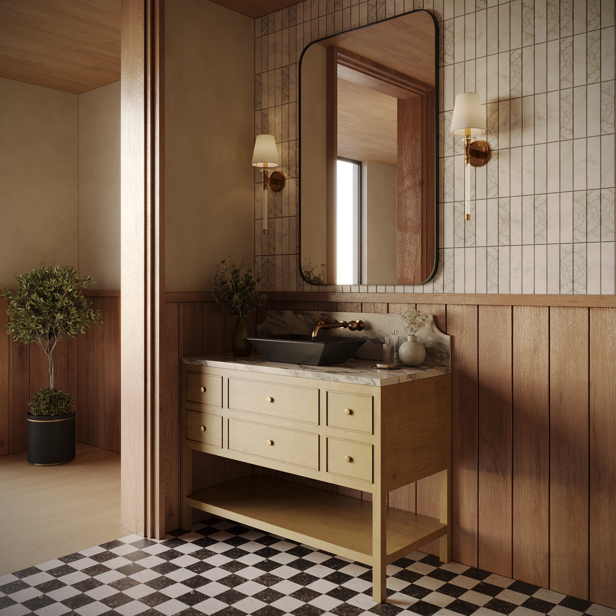 Belgian Blue 4x4 Tumbled Marble Tile in black with cool blue undertones from Tumbled Natural Stone Tiles, Stone, New Arrivals collections