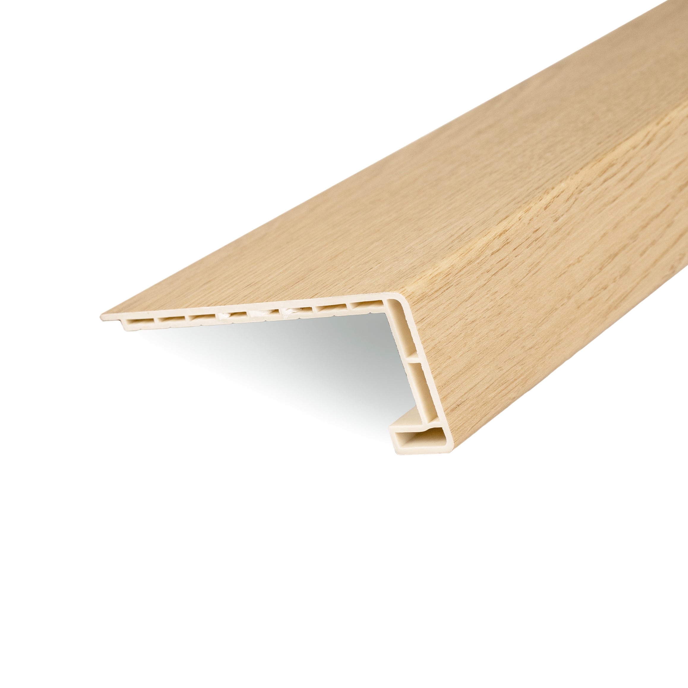 No. 9 Square Vinyl Stair Nose in beige vinyl for Flooring (ALL), Trims, New Arrivals, GREY, Floor (New), Floor (Best Seller) collections