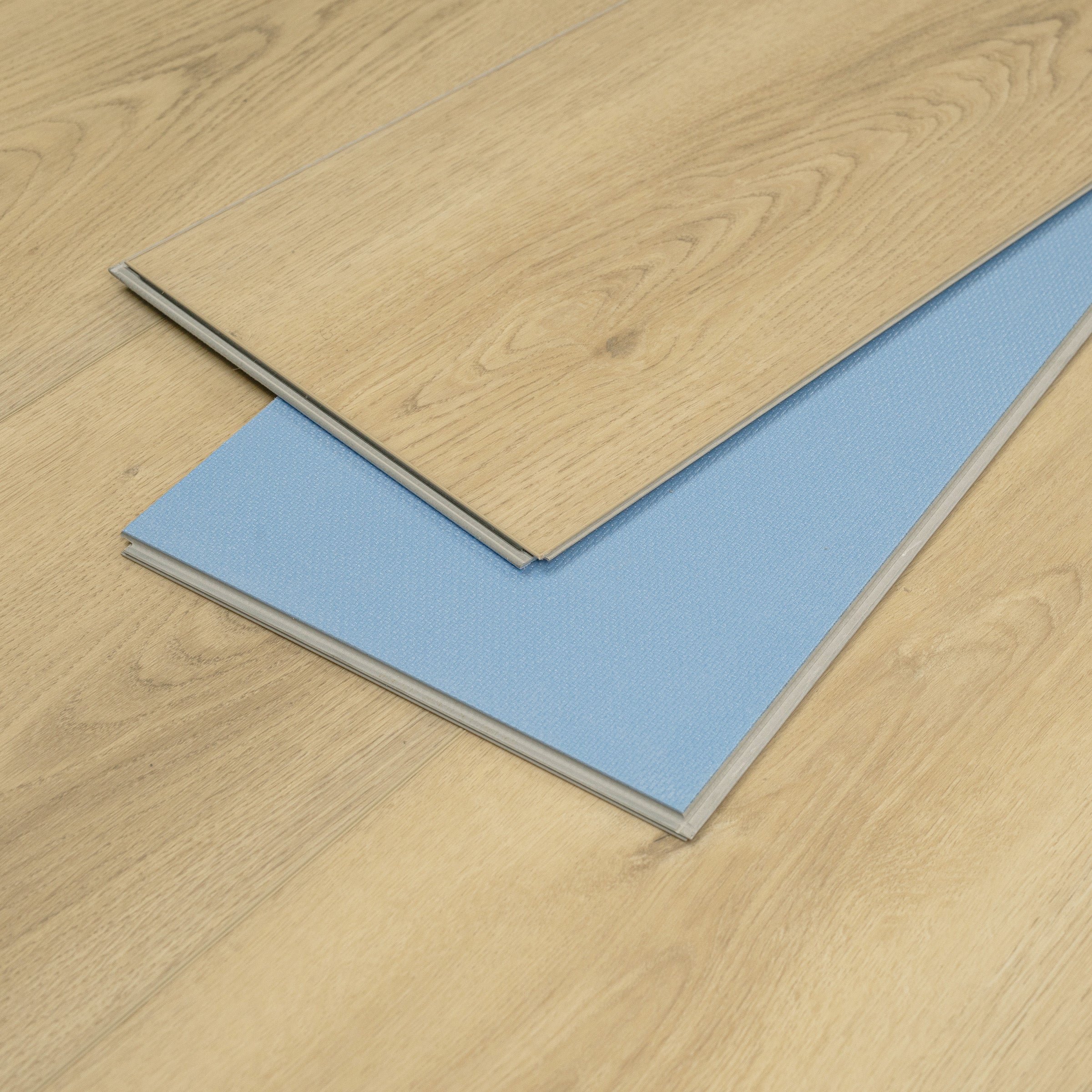 No. 5 9x60 Rigid Core Vinyl Flooring in beige vinyl with warm wide plank wood grain from Vinyl Floor and New Arrivals collections