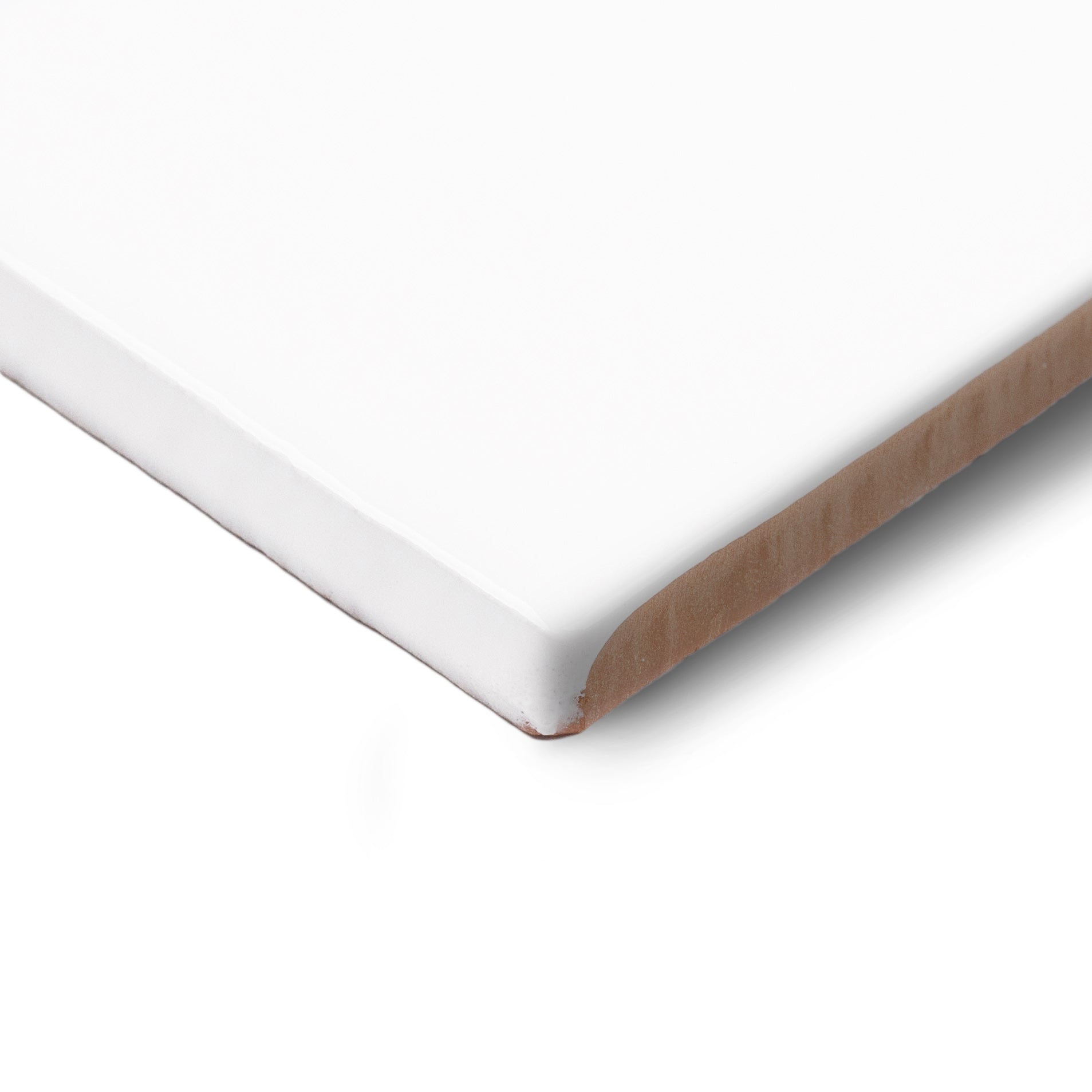White 3x6 Glossy Ceramic Tile
