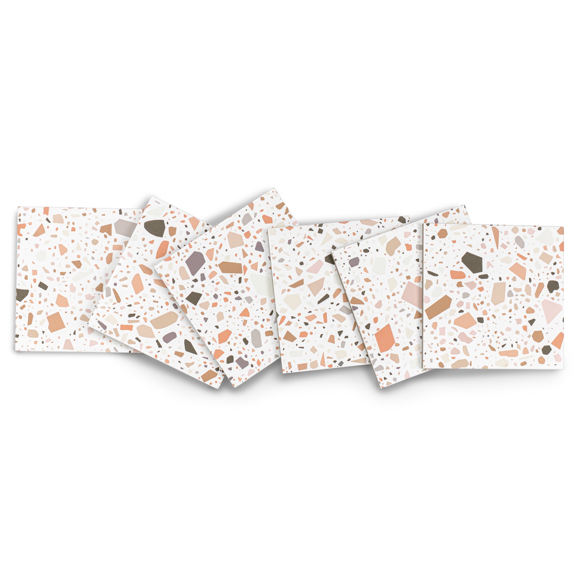 Cotto Confetti Matte Porcelain Tile with colorful terrazzo pattern from Porcelain New Arrivals collection at Reno Source