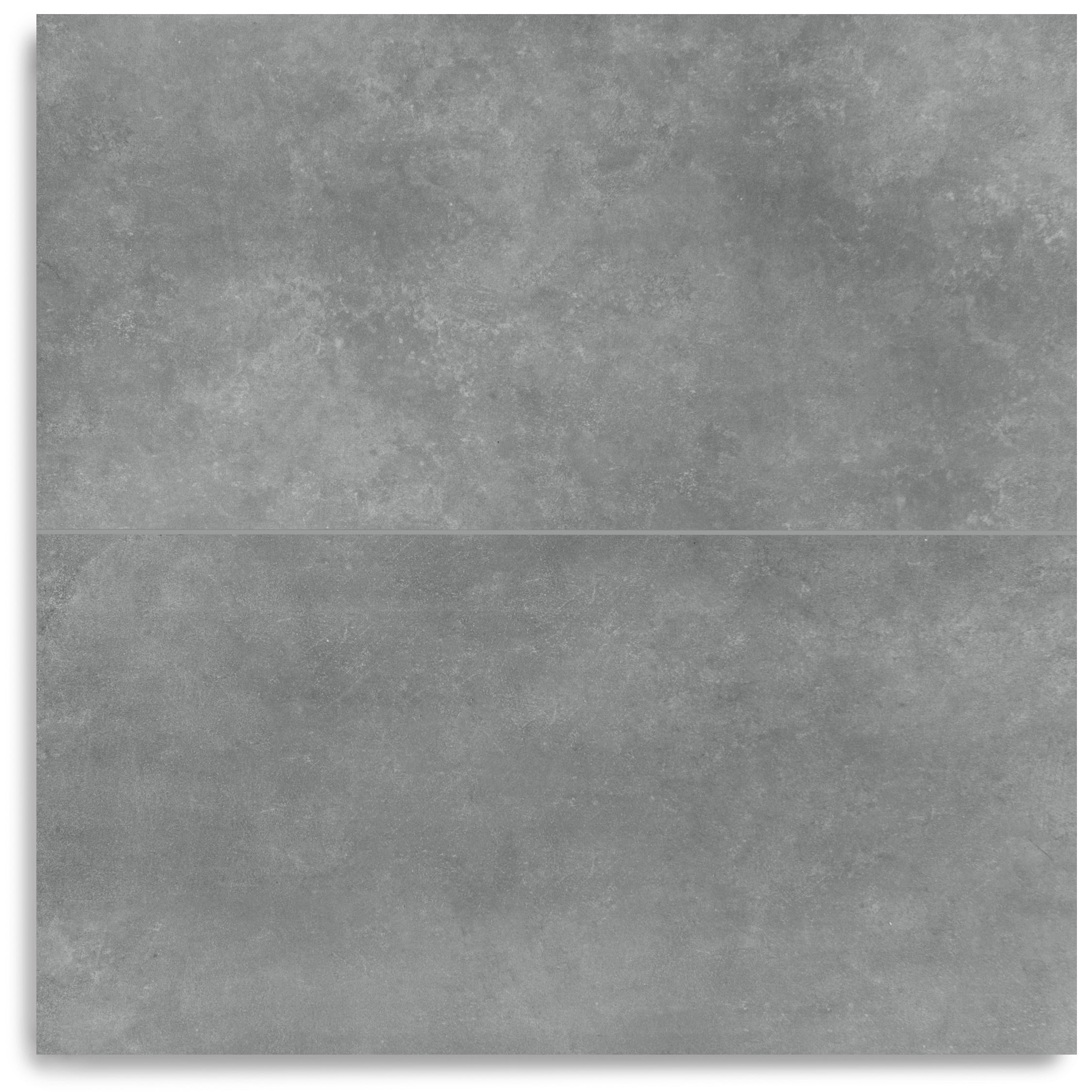 Grey Cement Look Porcelain Tile in deep charcoal gray from Large Format Tiles Cement Editions Porcelain Tile collection
