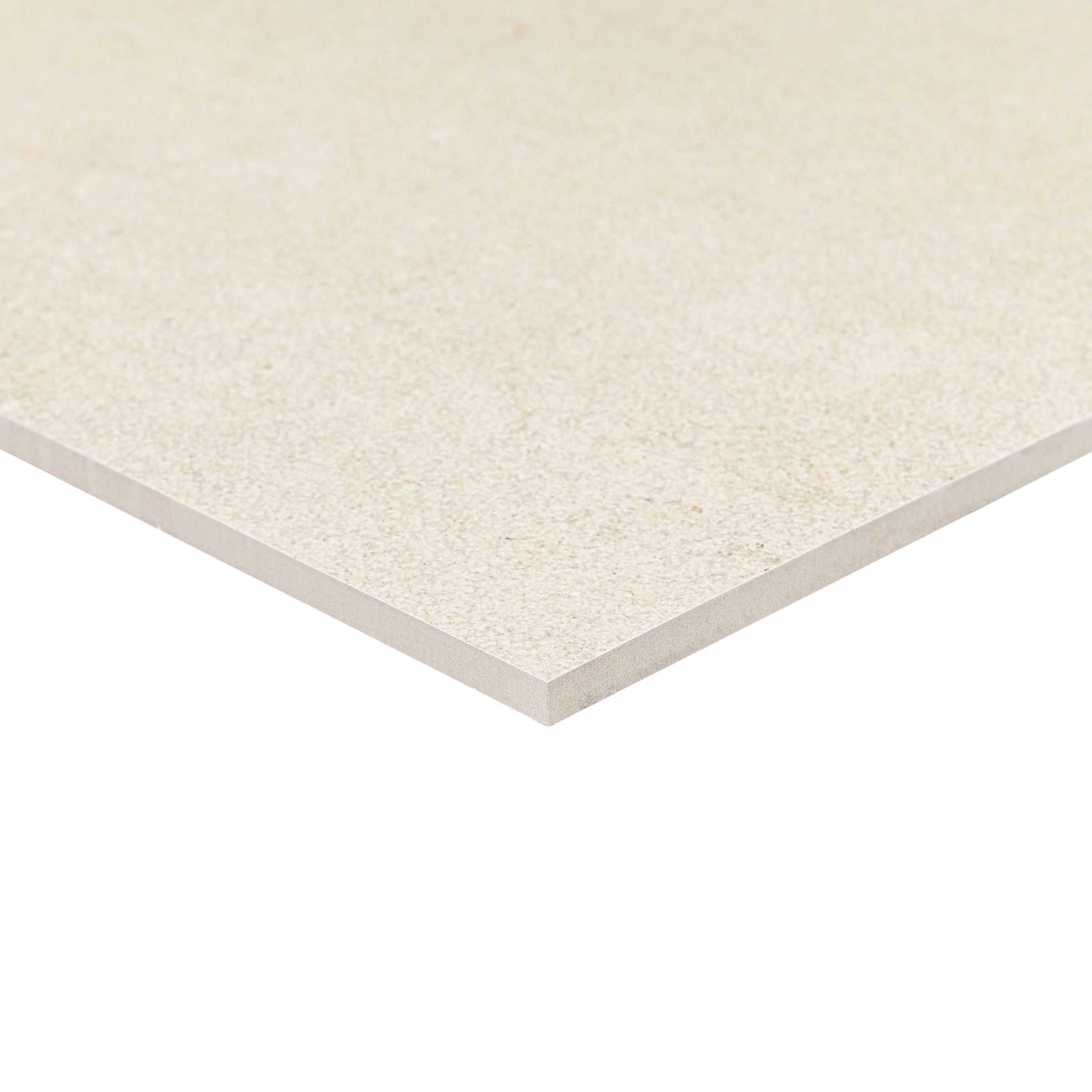 Almond Hammered Limestone Look Matte Porcelain Tile in beige from Stone Editions at Reno Source large format porcelain tiles collection