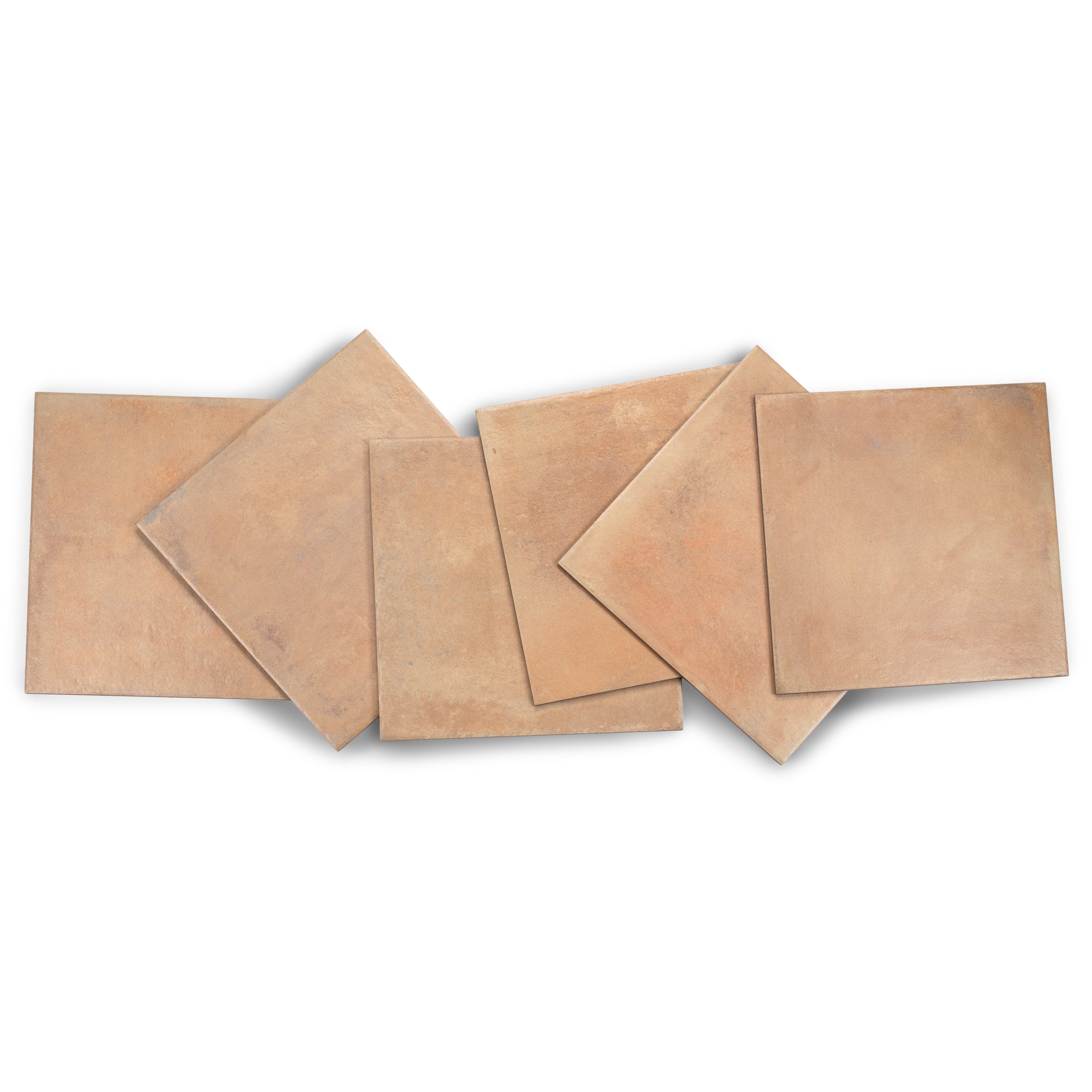 Chiaro Terracotta Look Matte Porcelain Tile in terracotta and beige tones from Large Format Tiles and Cotto Editions collections