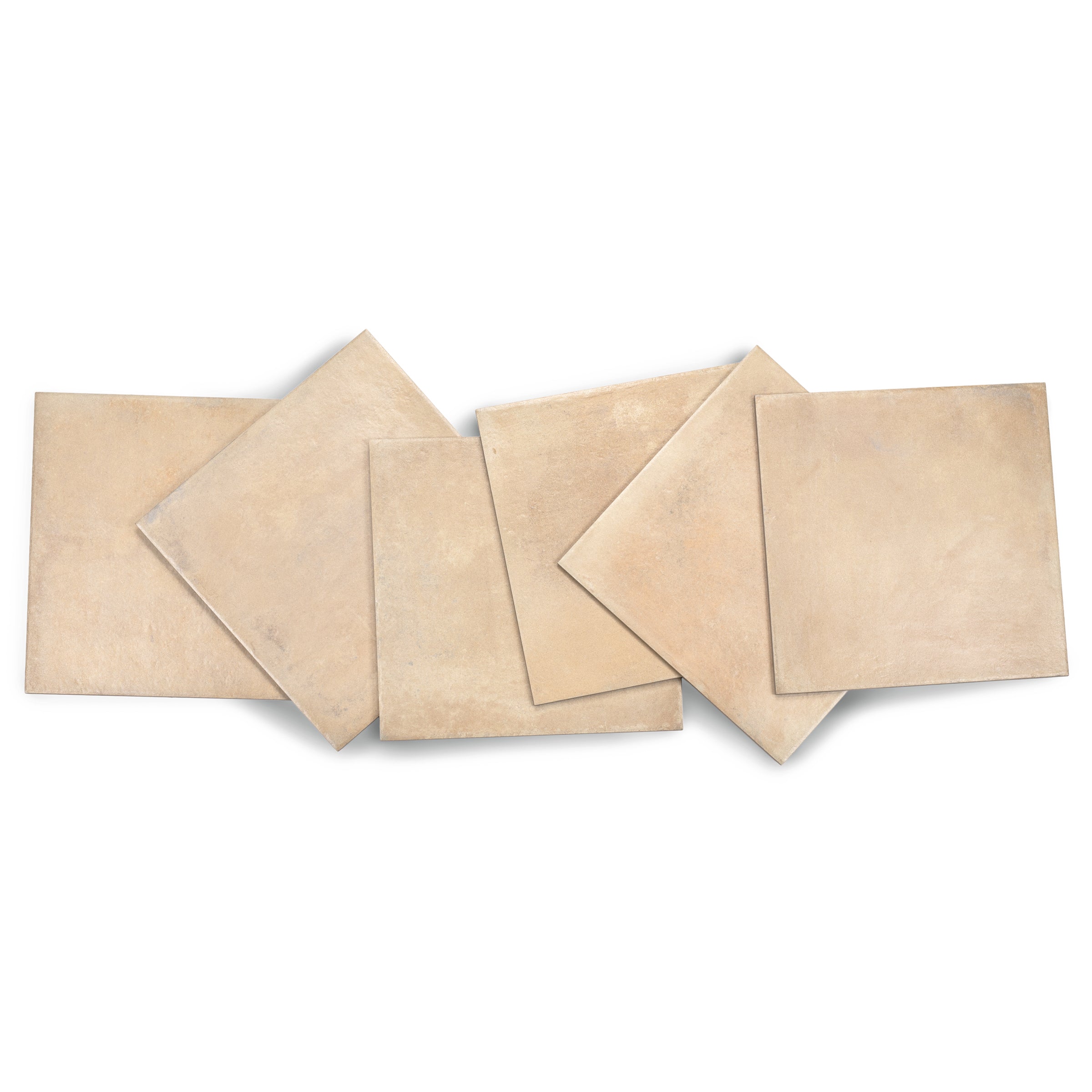 Chiaro Terracotta Look Matte Porcelain Tile arranged to show warm terracotta tones, ideal for floors and walls.
