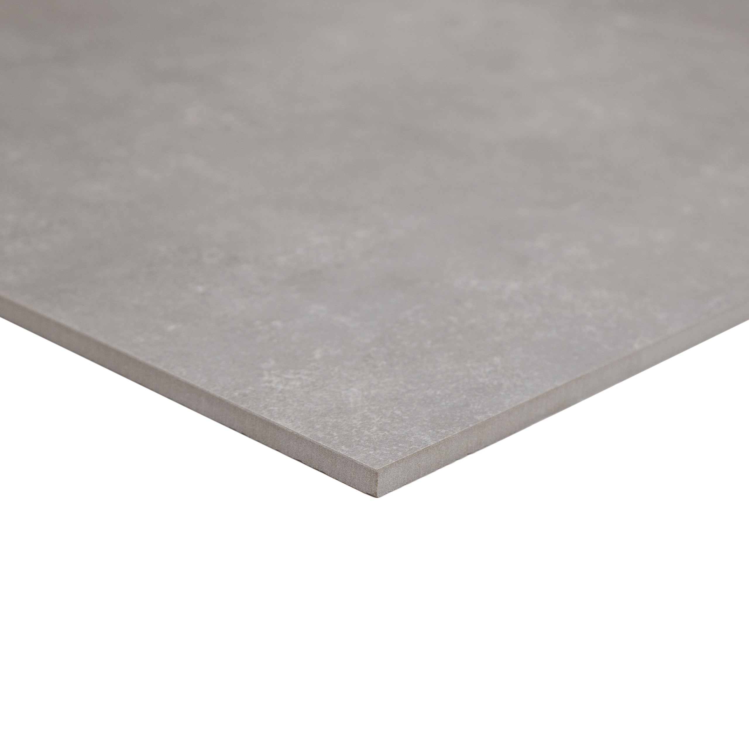 Ash Cement Look Porcelain Tile Sample showcasing a matte porcelain tile from the Porcelain SAMPLES ONLY collection.