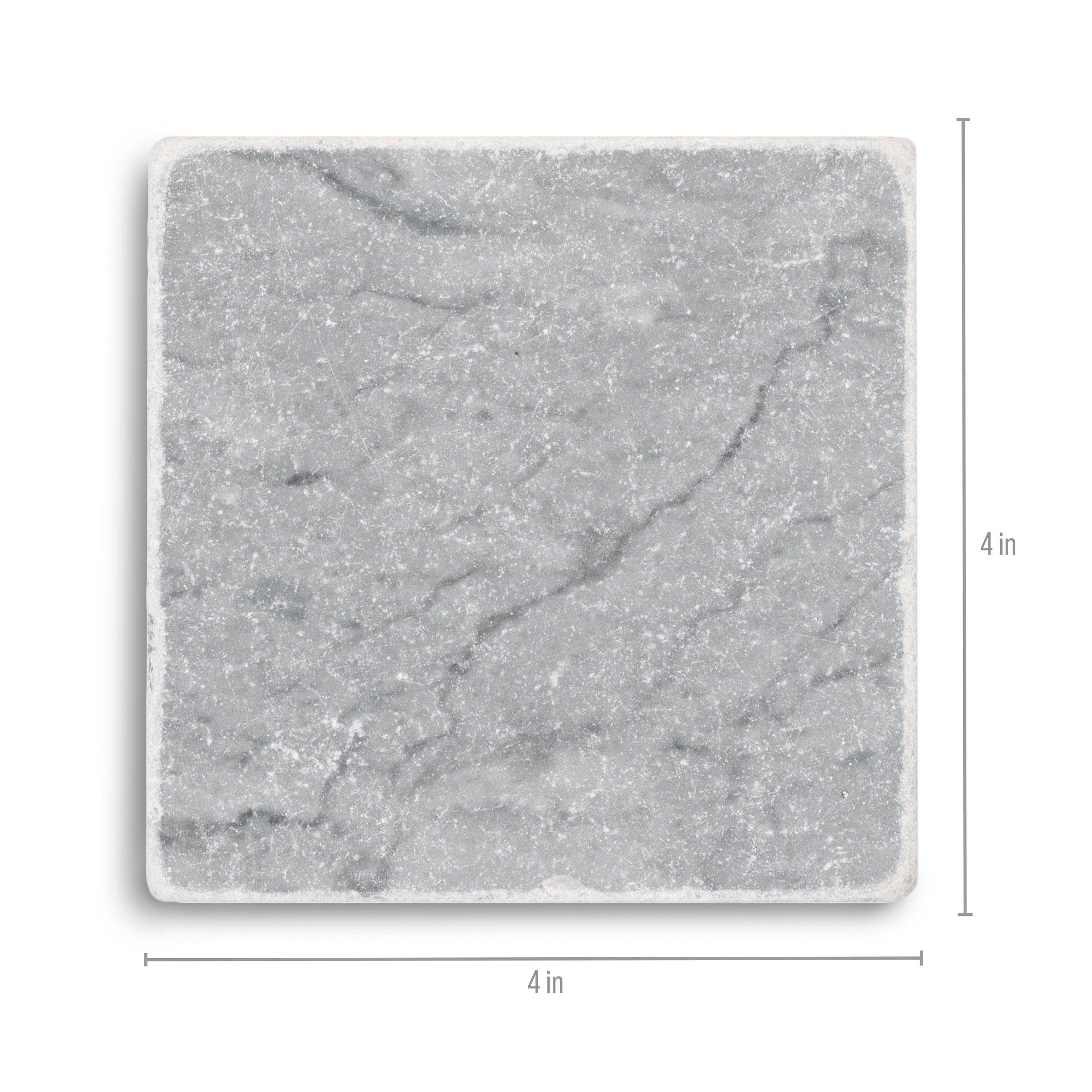 Bardiglio Tumbled Marble Tile